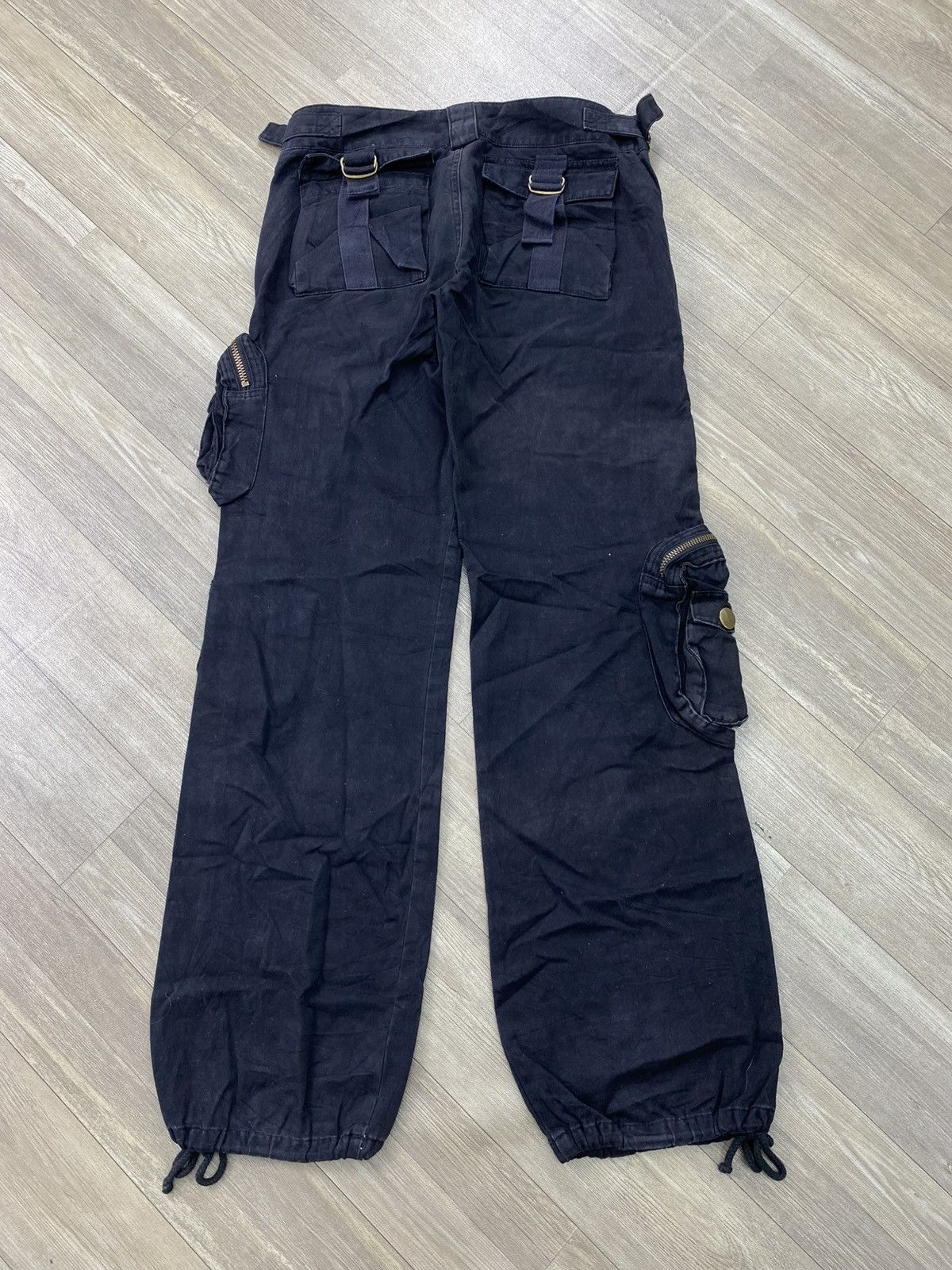 If Six Was Nine 2000s Freak Sly 3D Bondage Gothic Punk Lgb Cargo Pants Y2K Size US 28 / EU 44 - 15 Thumbnail