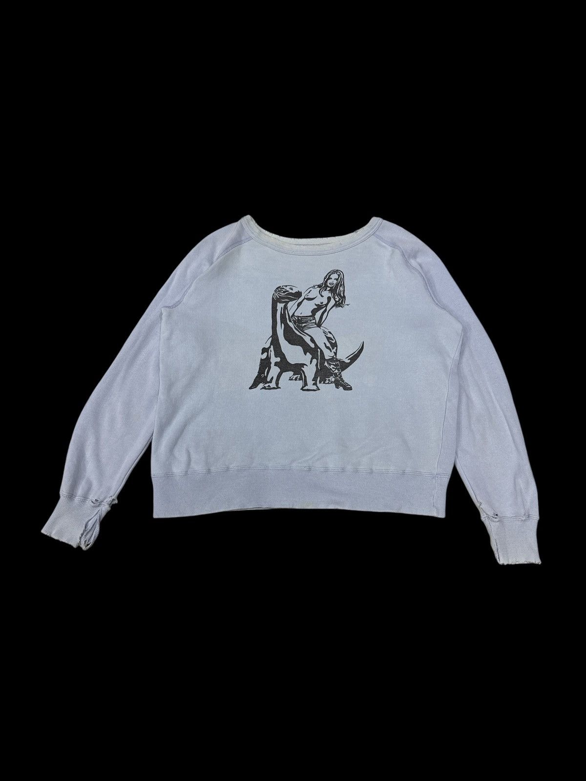 HYSTERIC GLAMOUR RIDE A WILD STUD JUMPER SWEATSHIRT