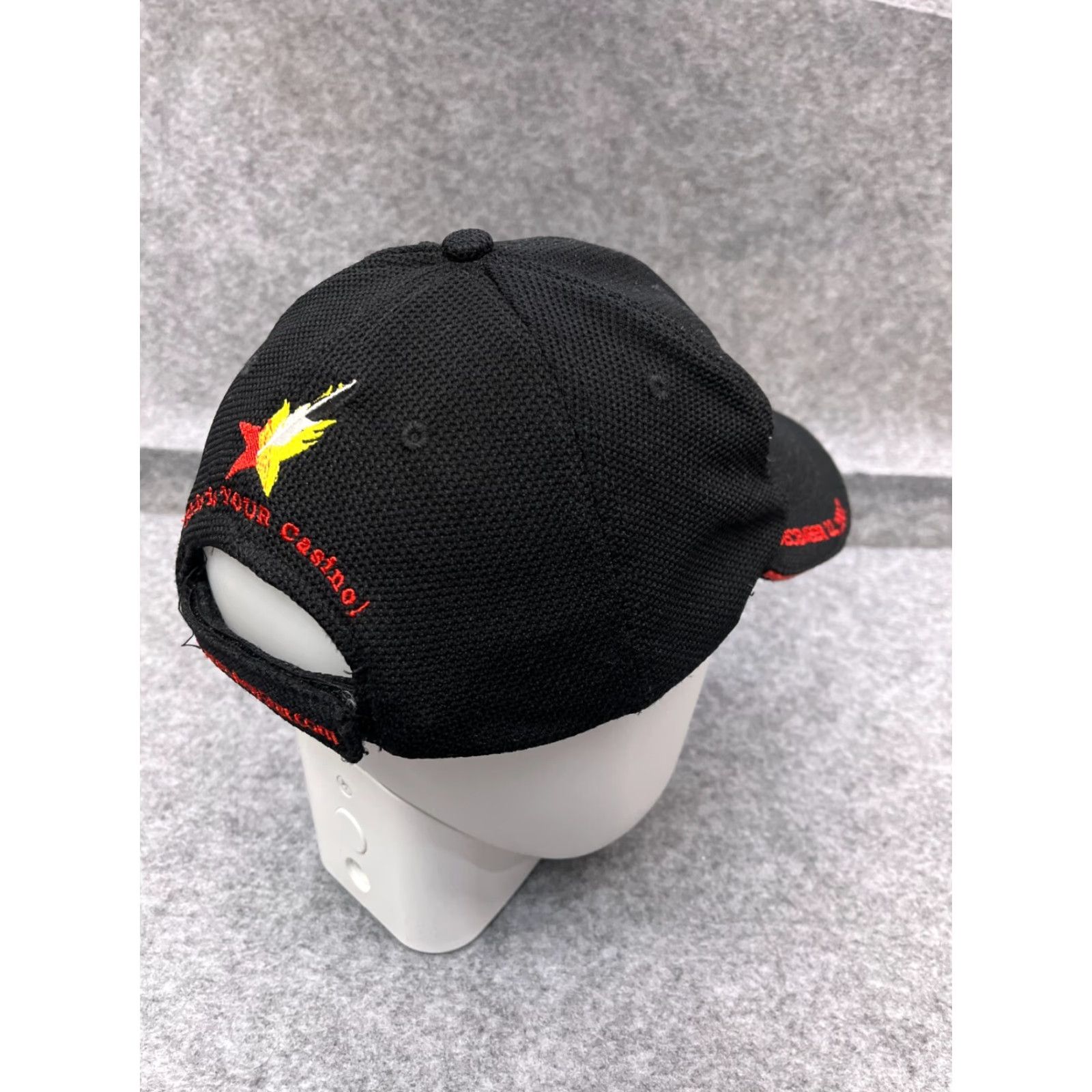 Vintage New Mexico Albuquerque Hat Cap Strap Back Adult One Size Black Polyester Size ONE SIZE - 7 Thumbnail