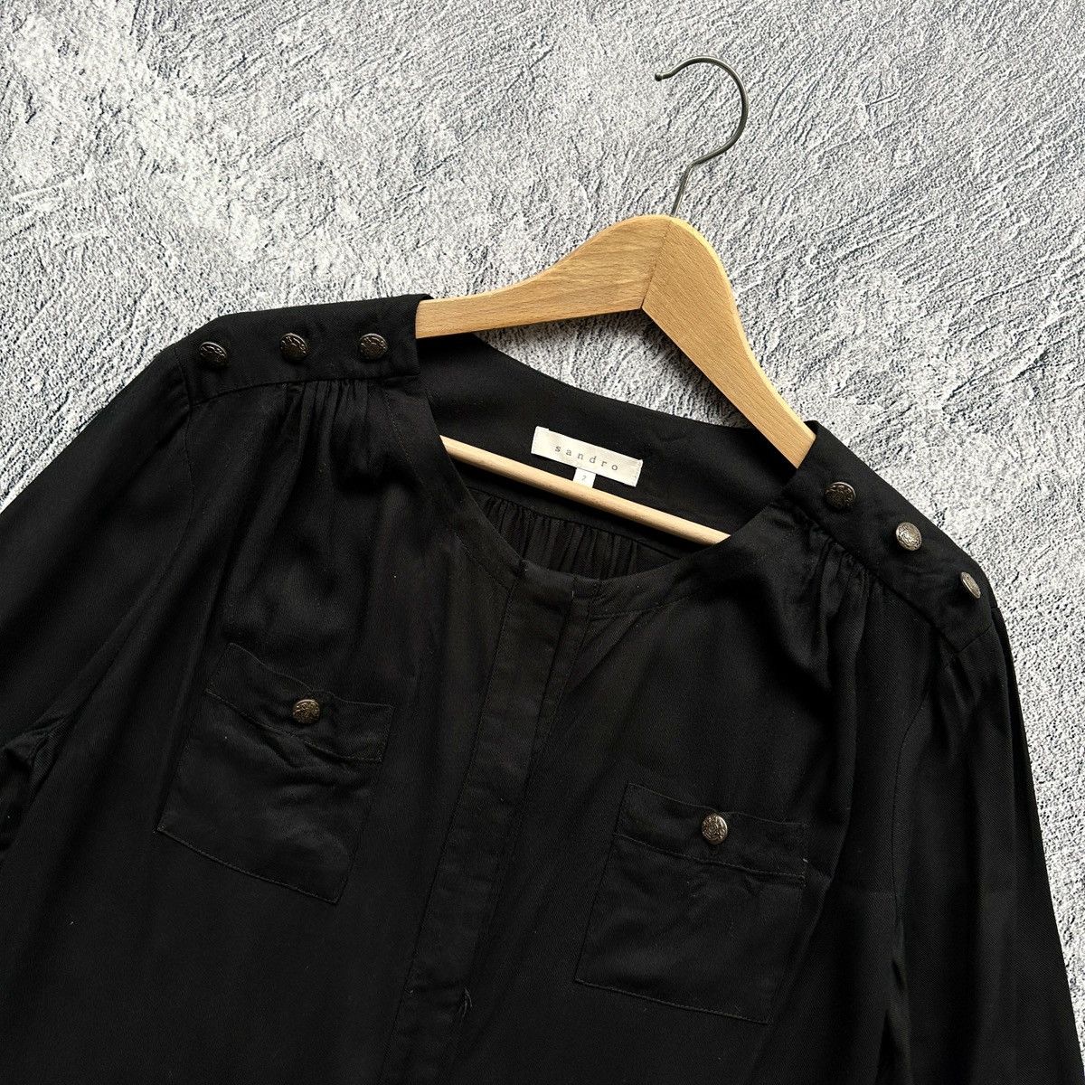 Sandro 🔥Women’s Sandro Dress Black Size: 2 (M) Size XS / US 0-2 / IT 36-38 - 7 Thumbnail