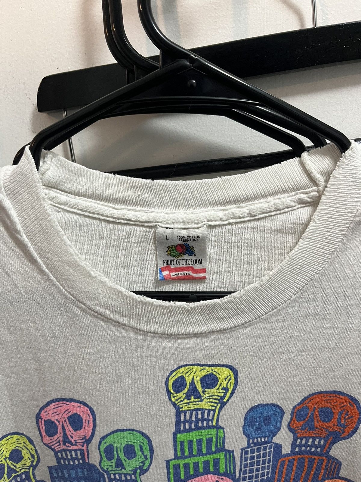Vintage Vintage 1989 Corporate Heads Carl Smool White T-Shirt Size US L / EU 52-54 / 3 - 3 Thumbnail