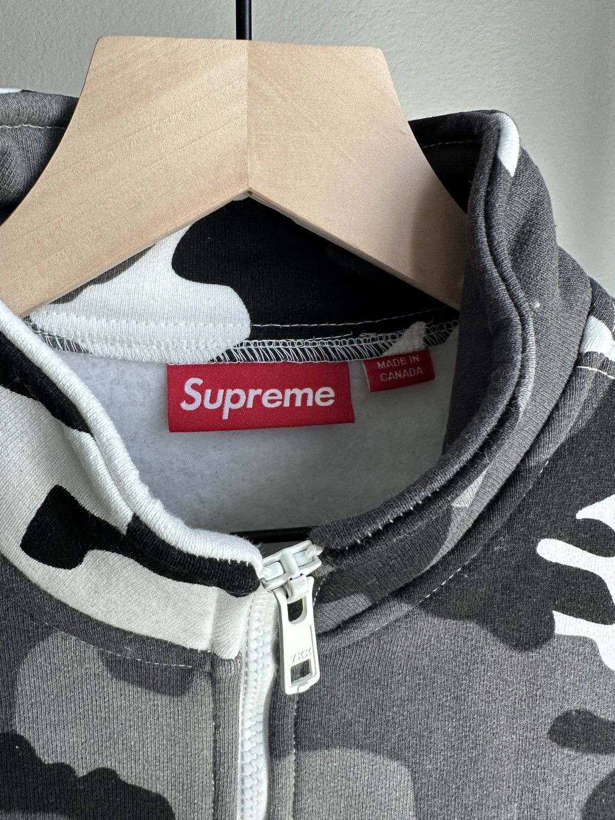 Supreme Korea Flag Shop Half Zip Sweater Arctic Camo Size US S / EU 44-46 / 1 - 7 Thumbnail