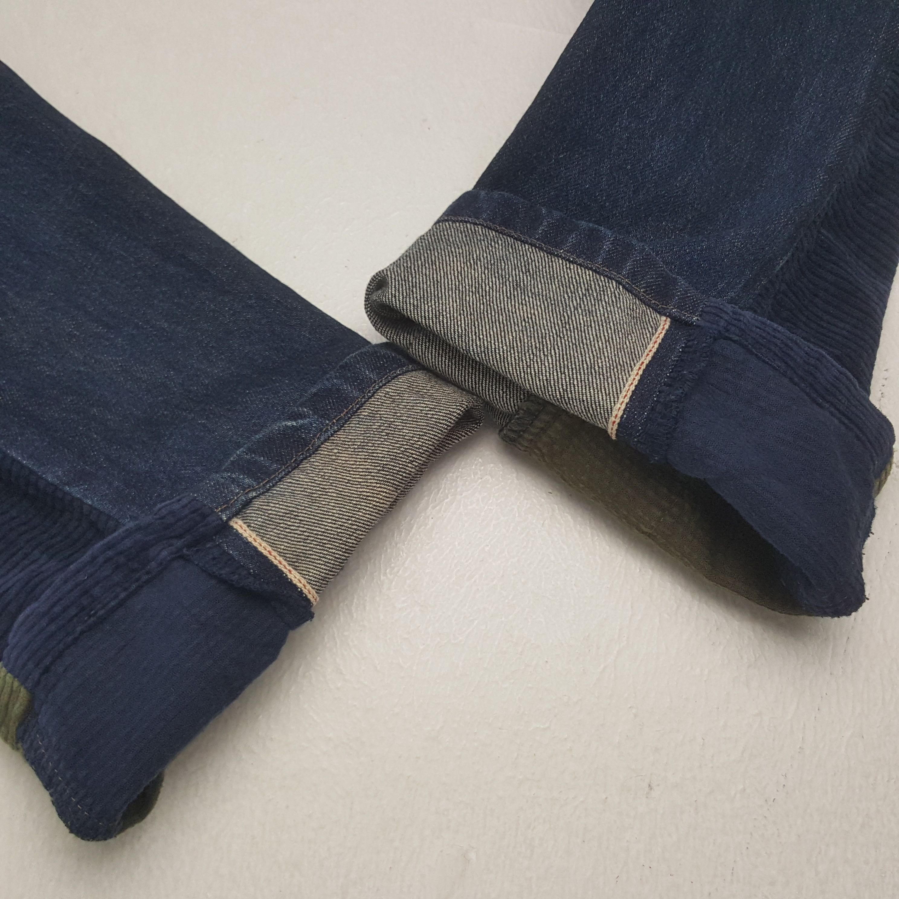 Japanese Brand Vintage Japanese Brand Patchwork Denim Jeans Size US 32 / EU 48 - 11 Thumbnail