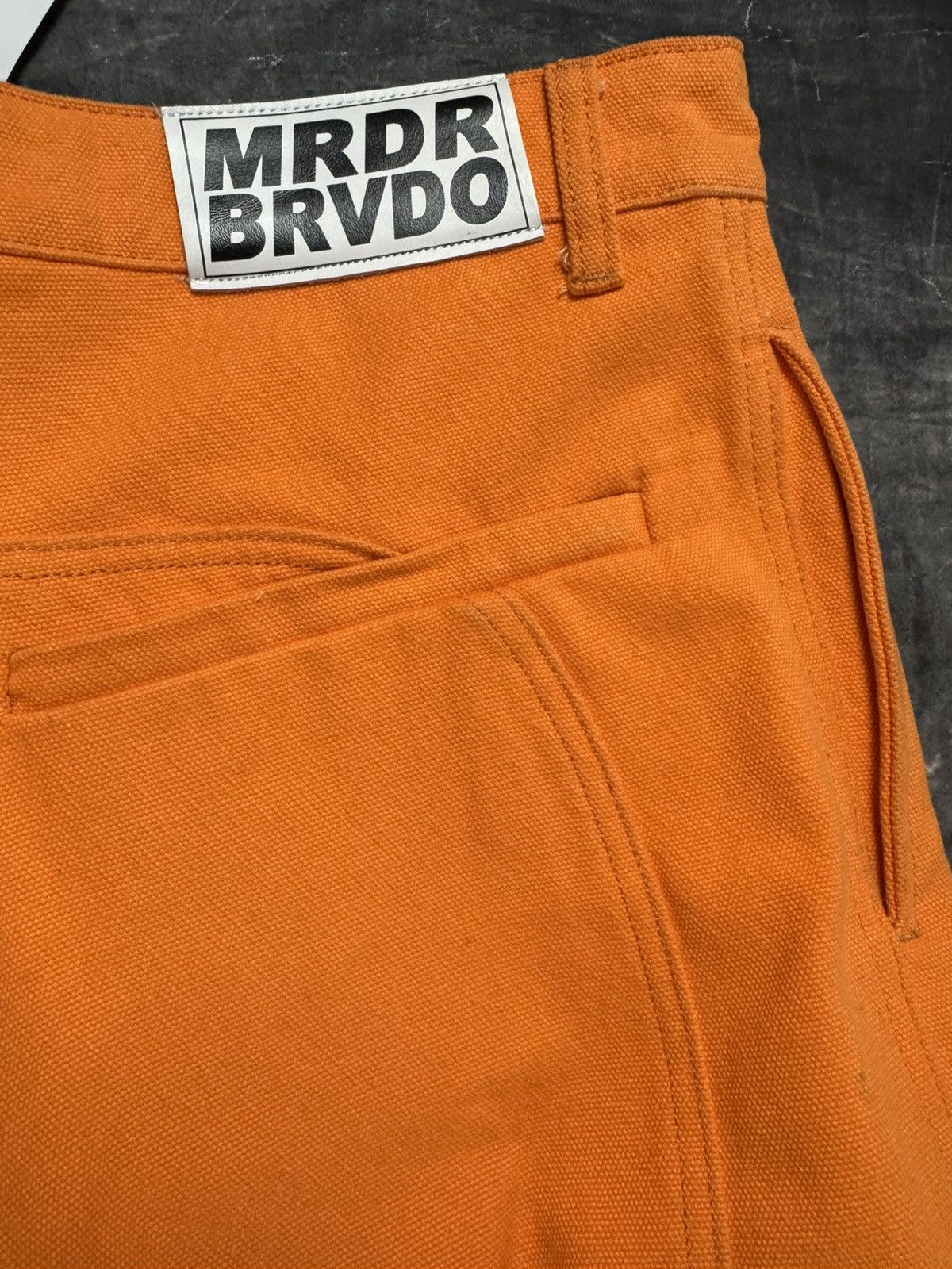 Who Decides War Who Decides War Moto Denim in Orange Size US 30 / EU 46 - 16 Thumbnail