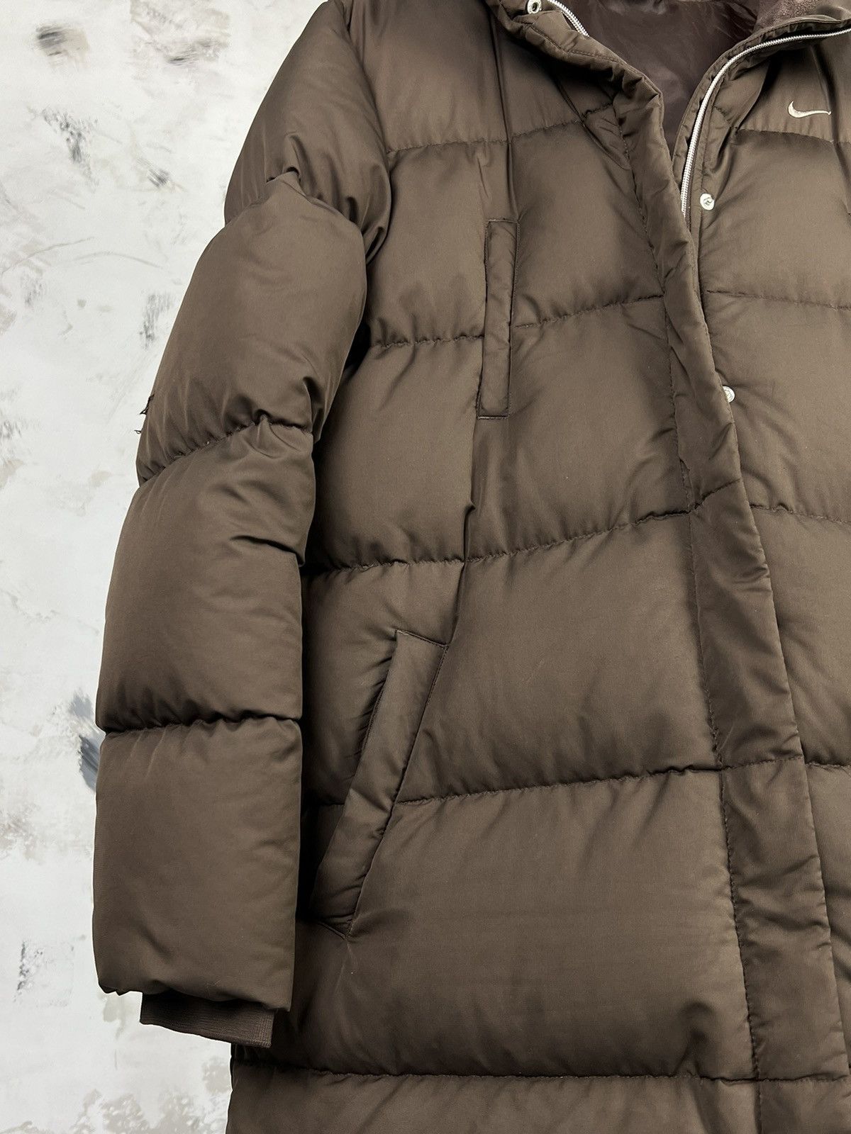 Vintage Vintage Nike Puffer Down Jacket Size L -XL Size XL / US 12-14 / IT 48-50 - 3 Thumbnail
