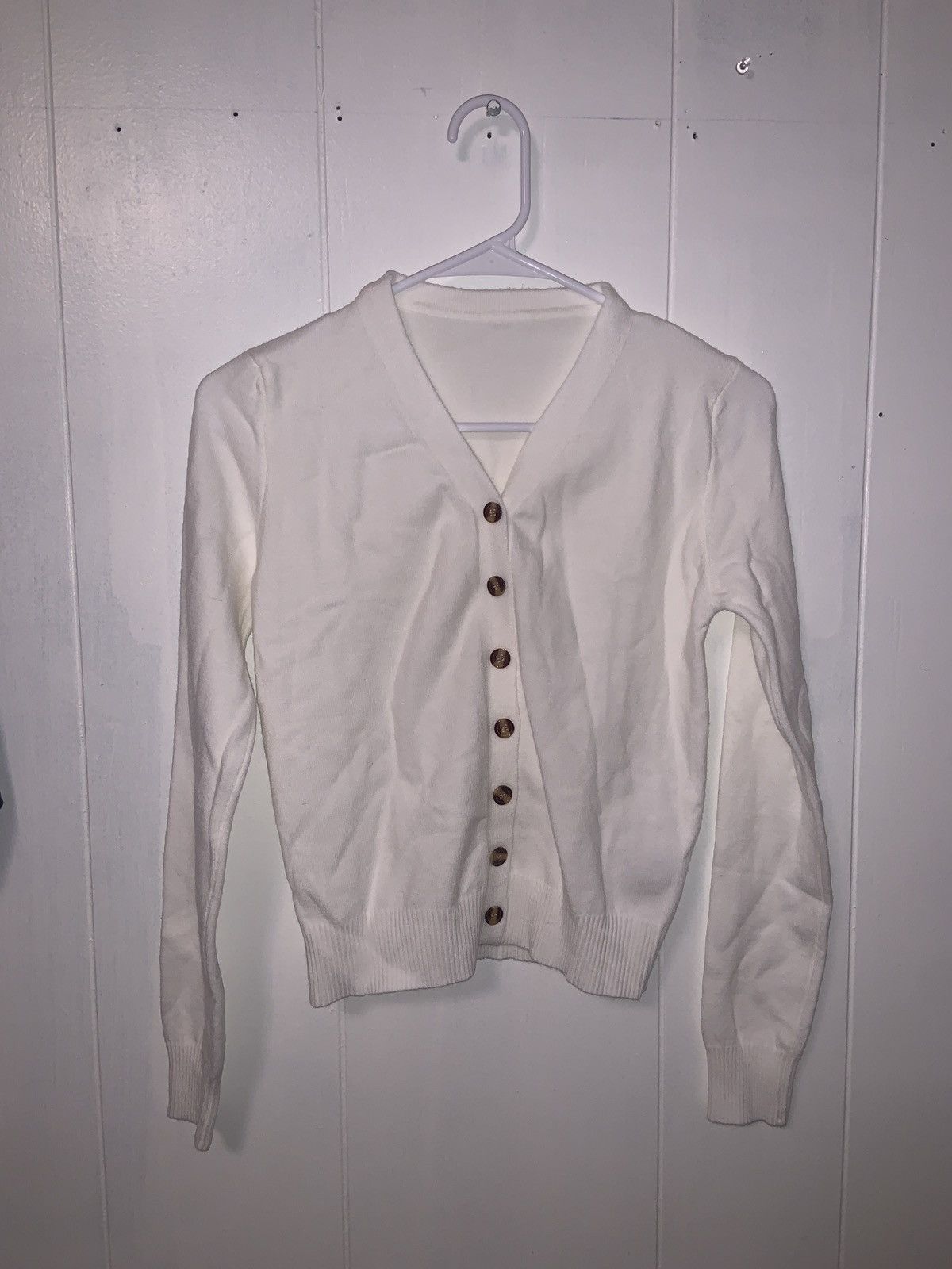 Shein Womens - Casual Short Knotted Cardigan - Size Small Size S / US 4 / IT 40 - 5 Thumbnail
