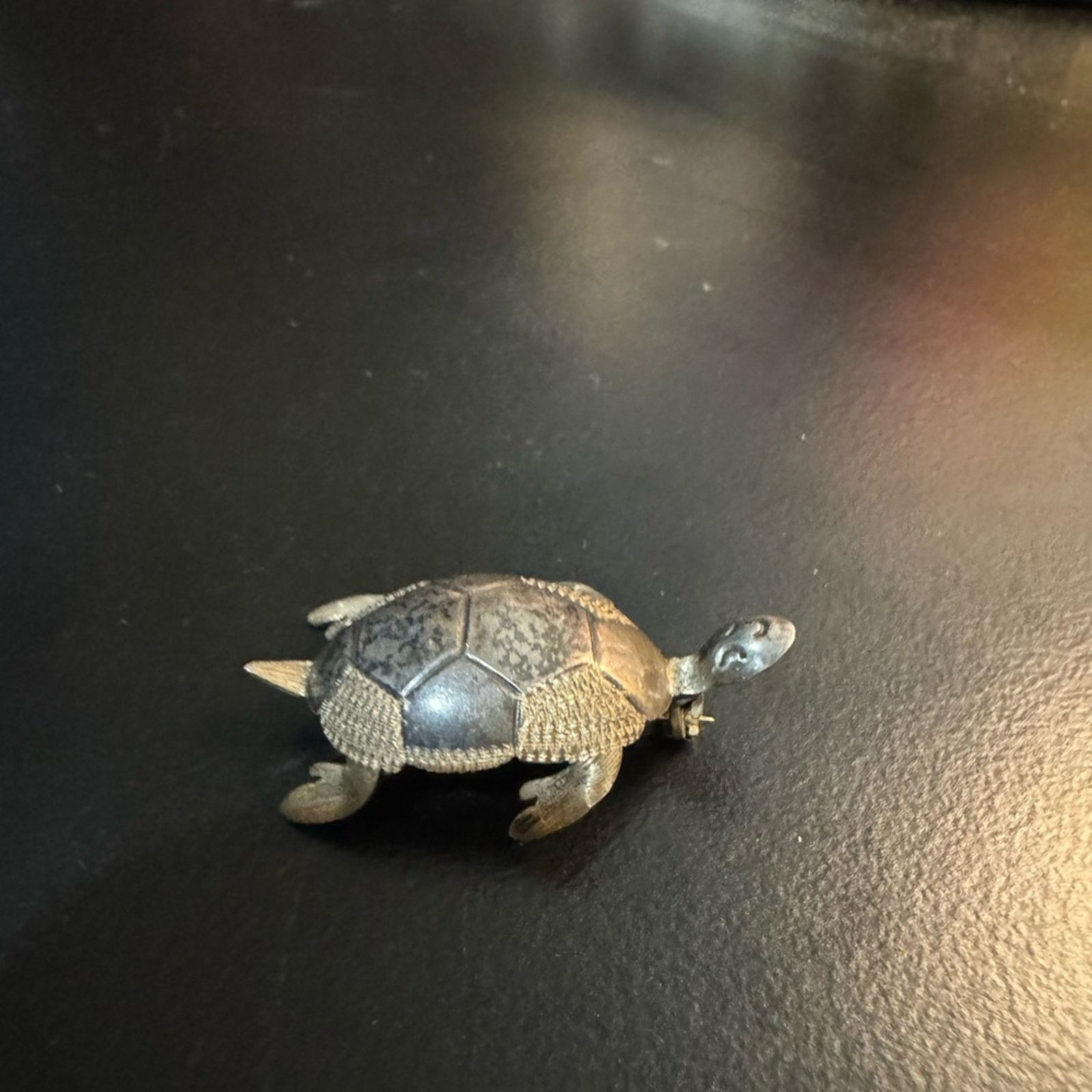NBDN Nobrandedon VTG Mexican Sterling Sikver turtle brooch Size ONE SIZE - 3 Thumbnail