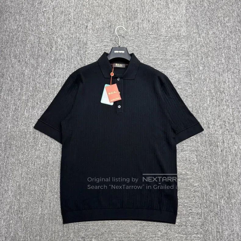 Loro Piana Loro Piana Wool Knit Short Sleeved Polo. Size US L / EU 52-54 / 3 - 1 Thumbnail
