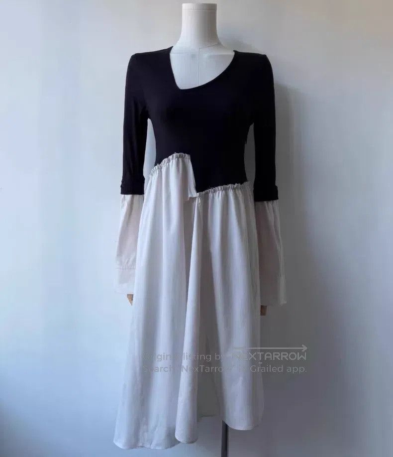Yohji Yamamoto Yohji Yamamoto 10SS Show Patchwork Dress Size XS / US 0-2 / IT 36-38 - 1 Thumbnail