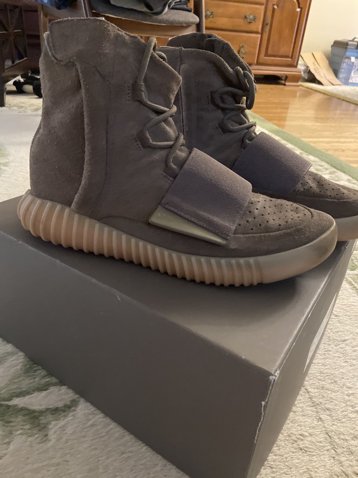 Adidas × Kanye West Yeezy Boost 750 Size US 10 / EU 43 - 1 Thumbnail