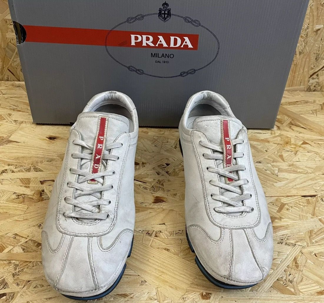 Prada Prada sneakers size 8 US white Size US 8 / EU 41 - 7 Thumbnail