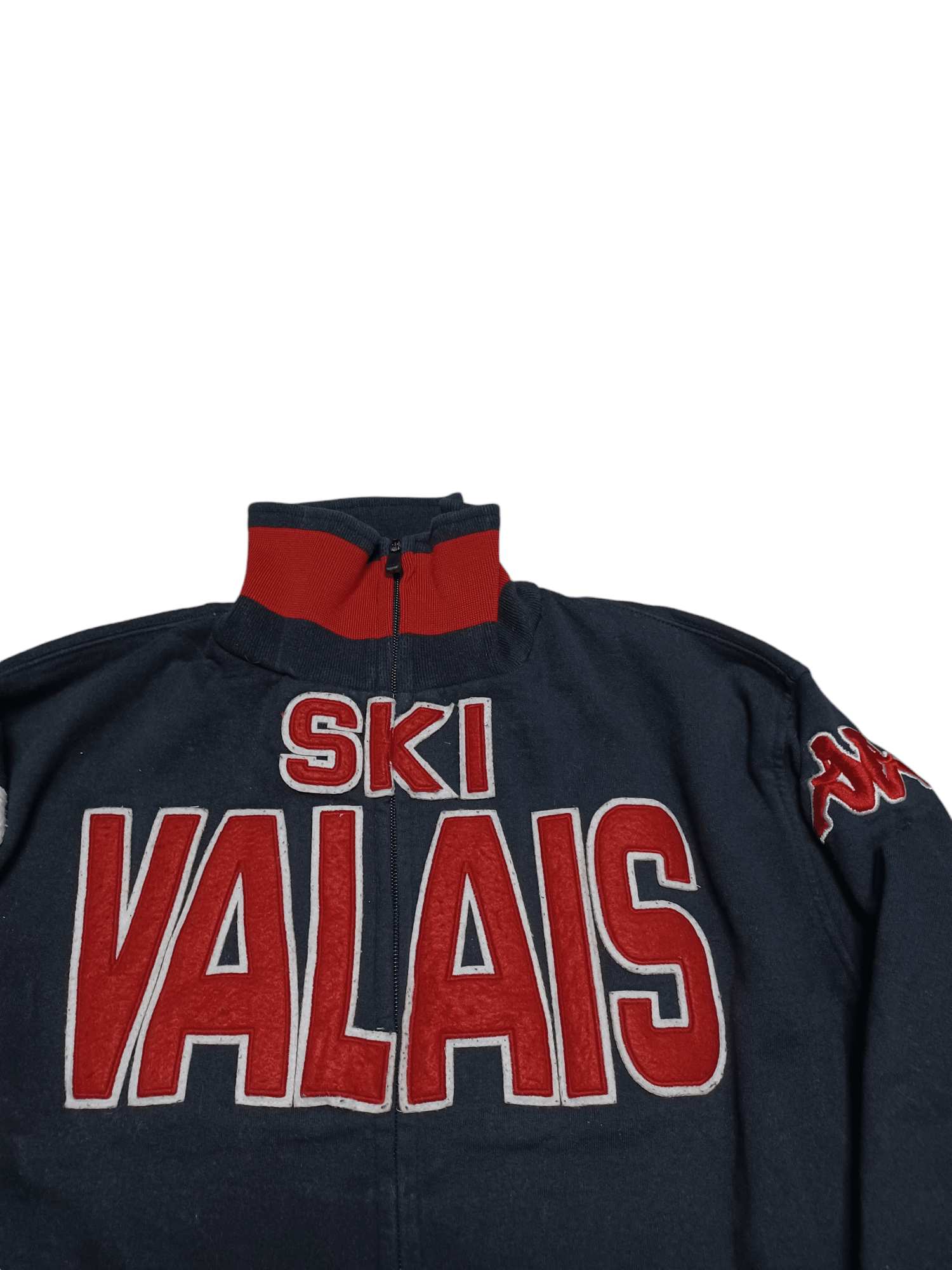 Kappa KAPPA VINTAGE SKI VALAIS EMBROIDERED LOGO ZIP SWEATSHIRT Size US M / EU 48-50 / 2 - 2 Thumbnail