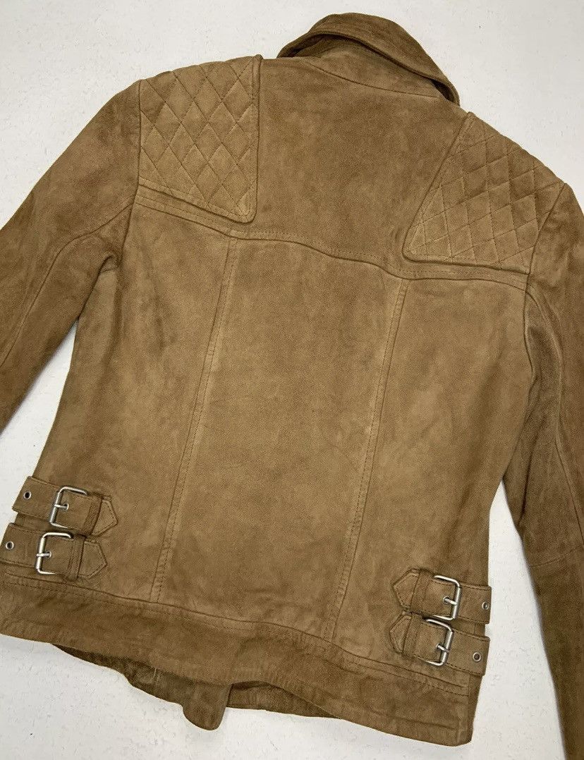 Allsaints AllSaints Brown Mason Biker Leather Jacket US4 UK8 EU36 Size S / US 4 / IT 40 - 7 Thumbnail