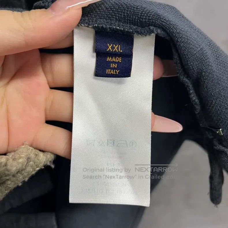 Louis Vuitton Louis Vuitton Grey Solid Crew Neck Pullover Short Sleeve T Size US XXL / EU 58 / 5 - 3 Thumbnail