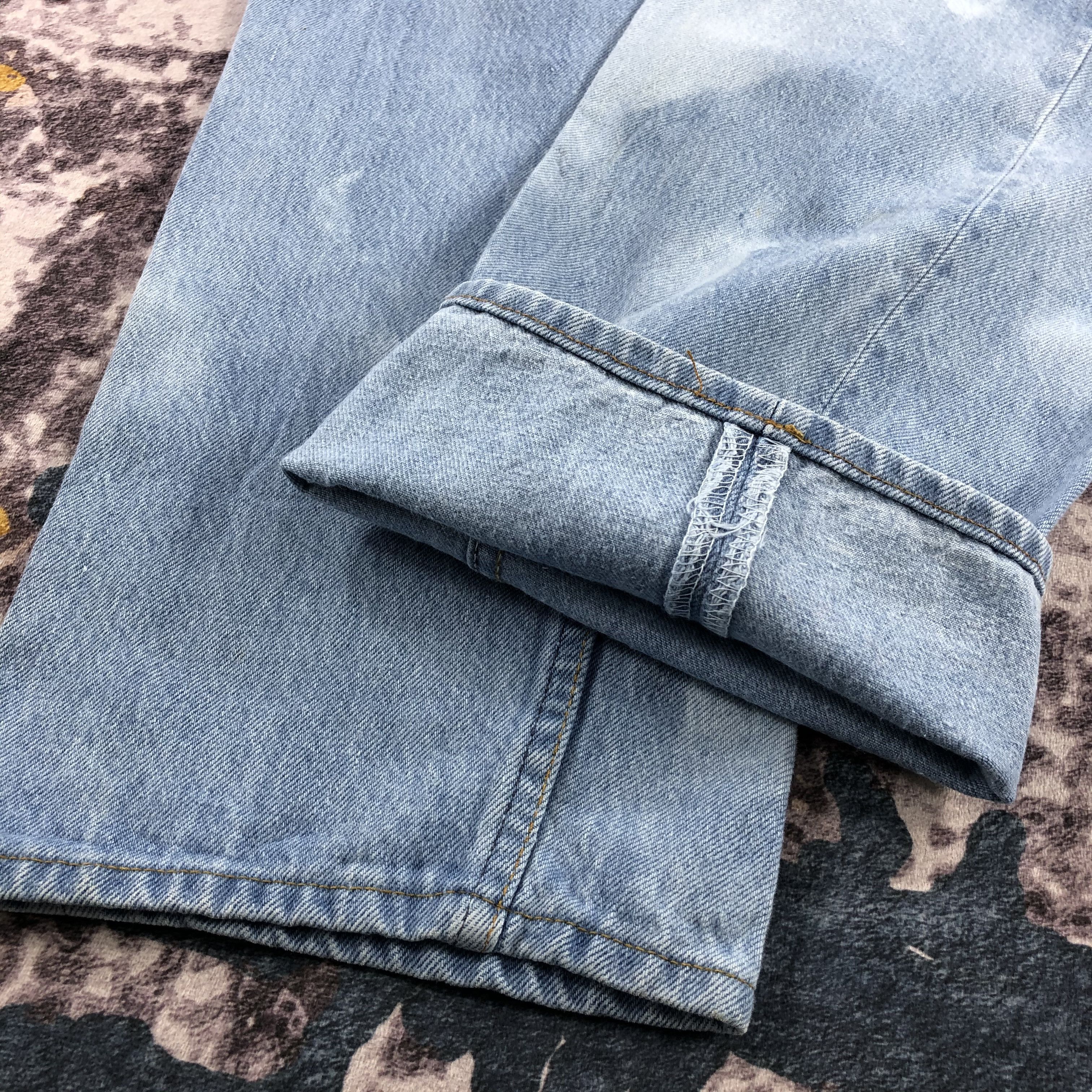 Levi's × Vintage Vintage 90s Levis 501 Jeans-JM2371 Size US 34 / EU 50 - 7 Thumbnail