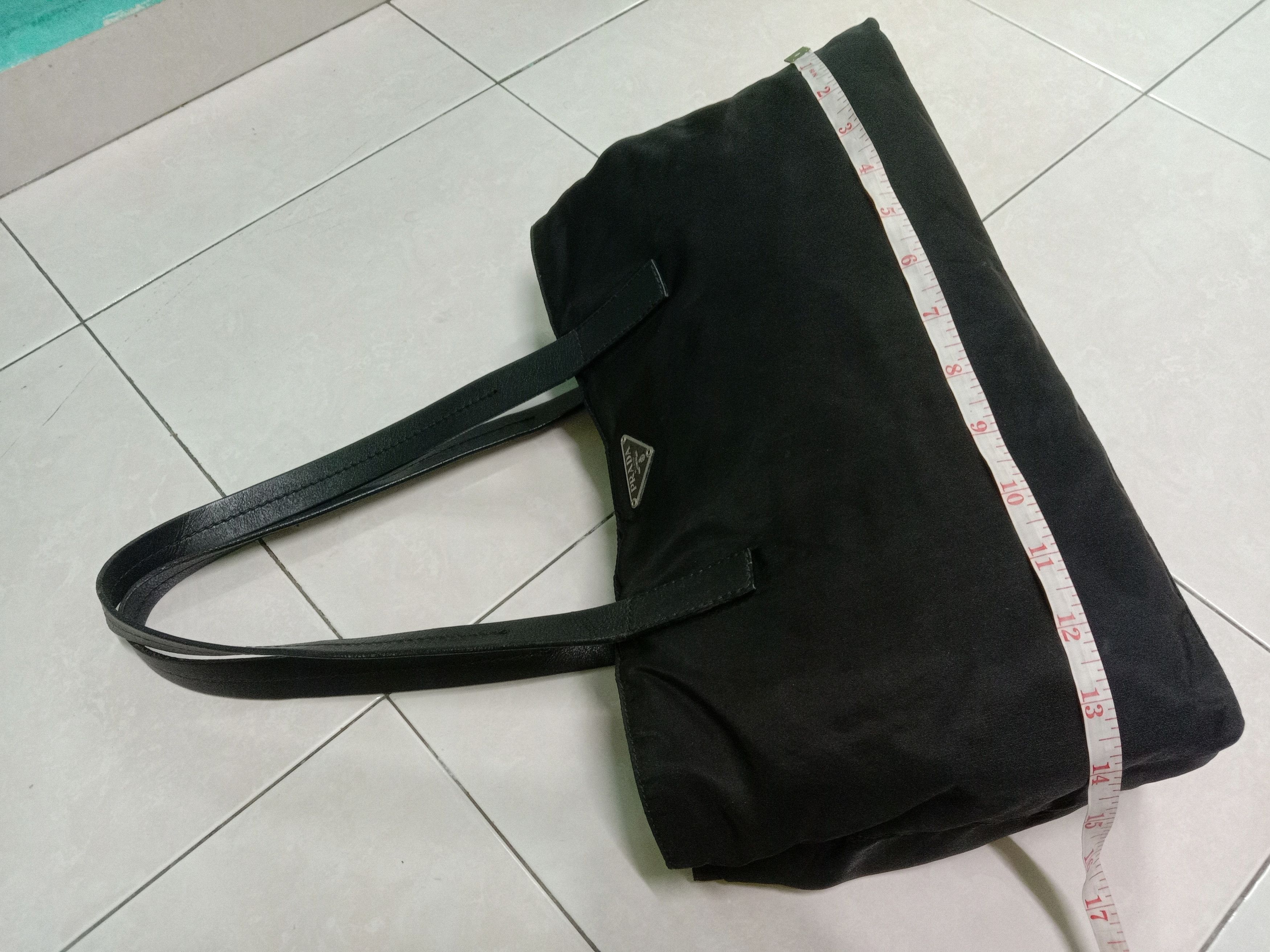 Prada Authentic Prada Nylon Leather Strap Bag Size ONE SIZE - 13 Thumbnail