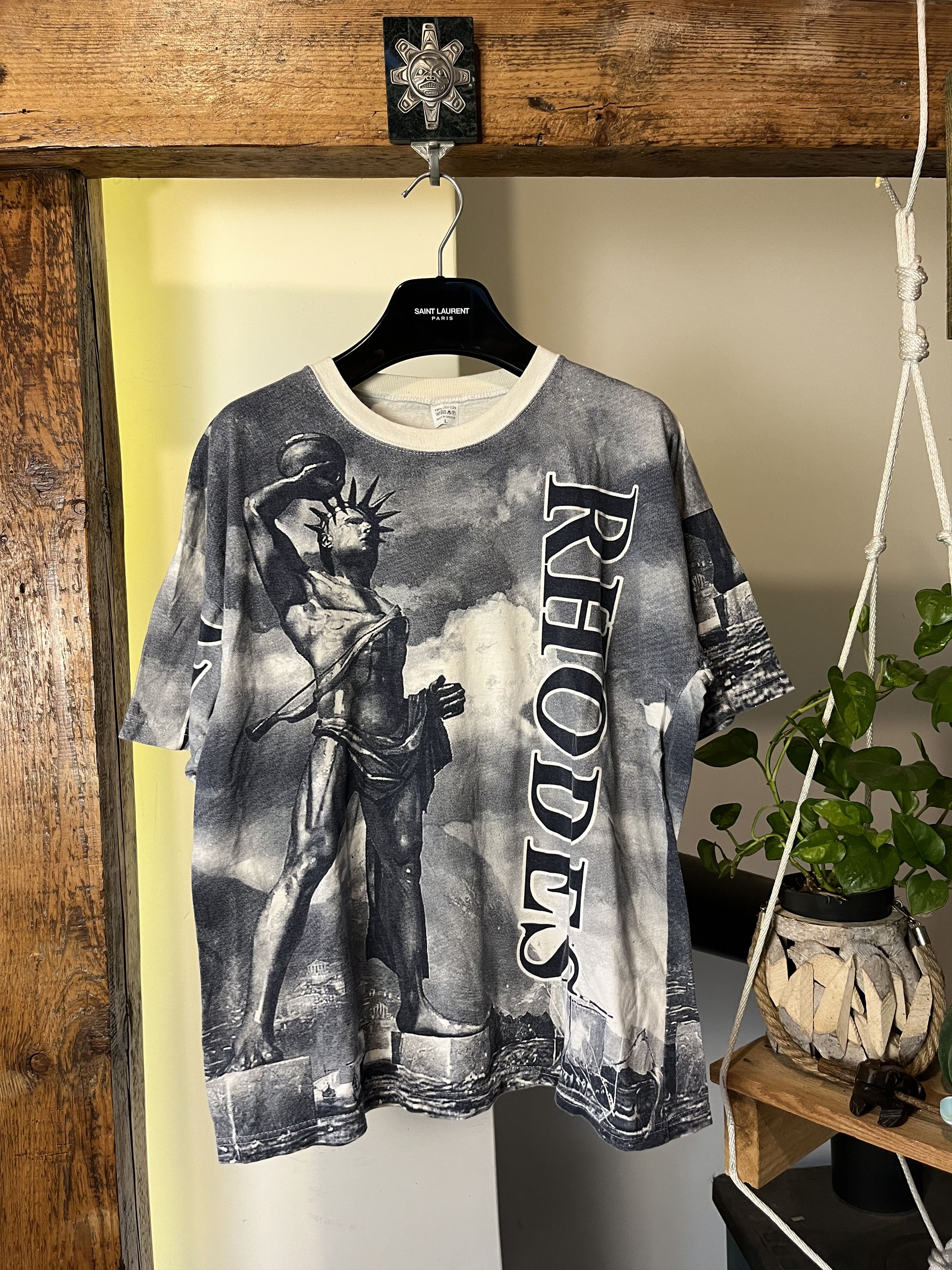 Vintage Vintage Mitology Colossus of Rhodes 90s Size US L / EU 52-54 / 3 - 1 Thumbnail