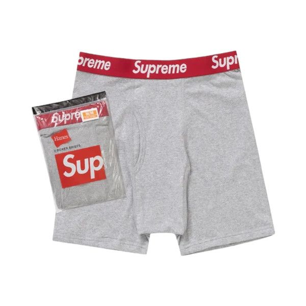 Supreme 4-Pack Supreme Hanes Boxers - S