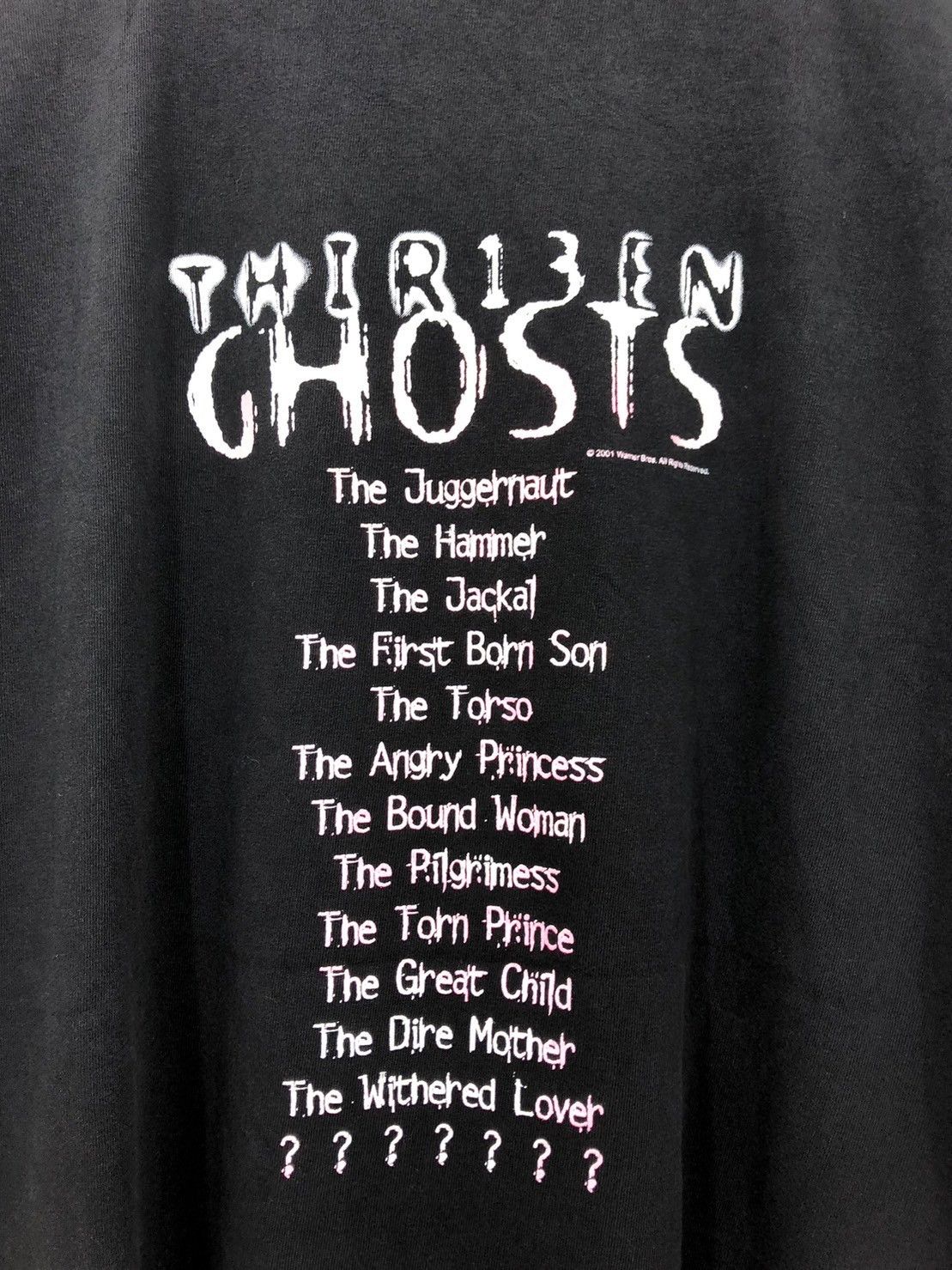 Vintage Vintage 2001's THIRTEEN Ghosts Horror Movie Promo Size US XL / EU 56 / 4 - 6 Thumbnail