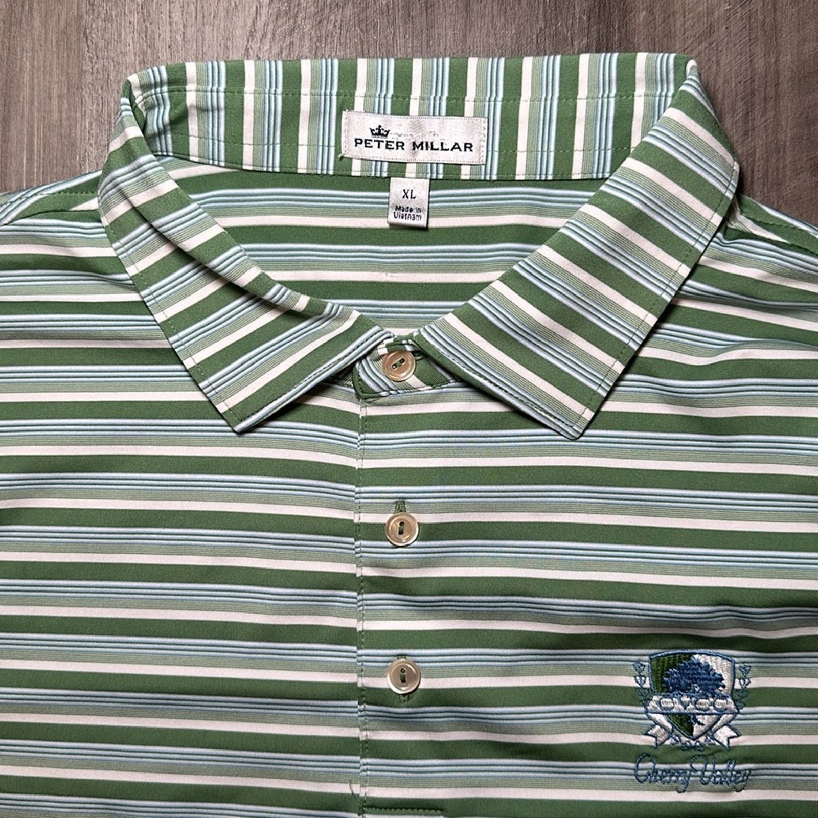 Peter Millar Peter Millar Cherry Valley Golf Polo - XL Size US XL / EU 56 / 4 - 7 Thumbnail