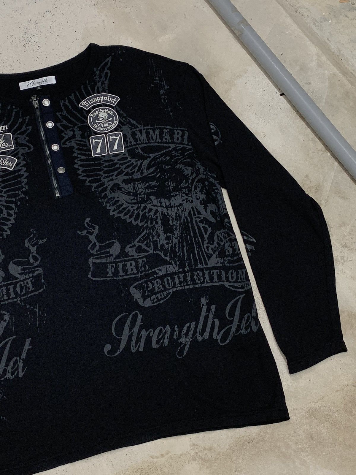 In The Attic Growth Big Y2k Gothic Mediaval Print Patch Oversize Size US XXL / EU 58 / 5 - 4 Thumbnail