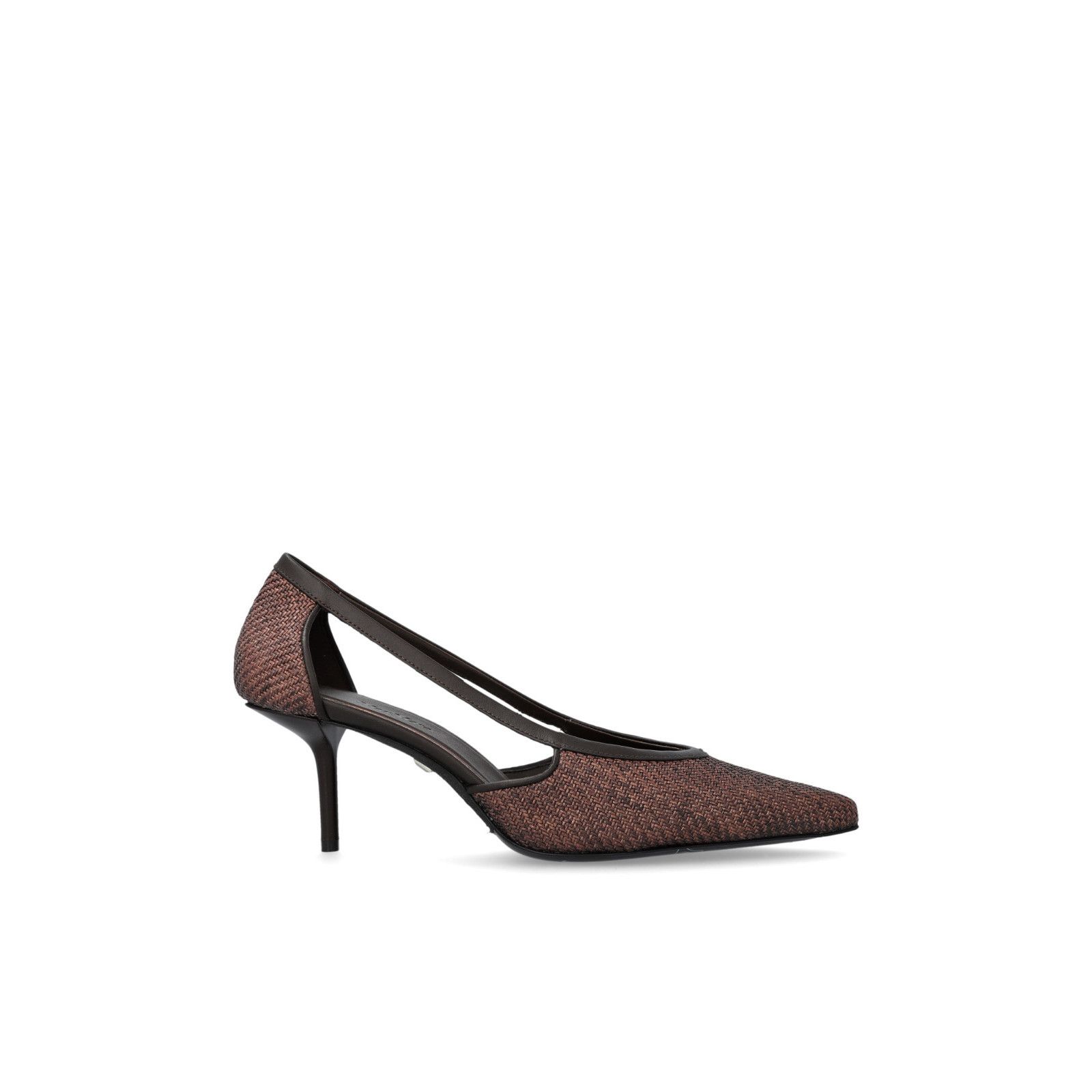 Max Mara MAX MARA Brown Leather 70mm Heel Mules New & Authentic (Wome Size US 6 / IT 36 - 1 Thumbnail