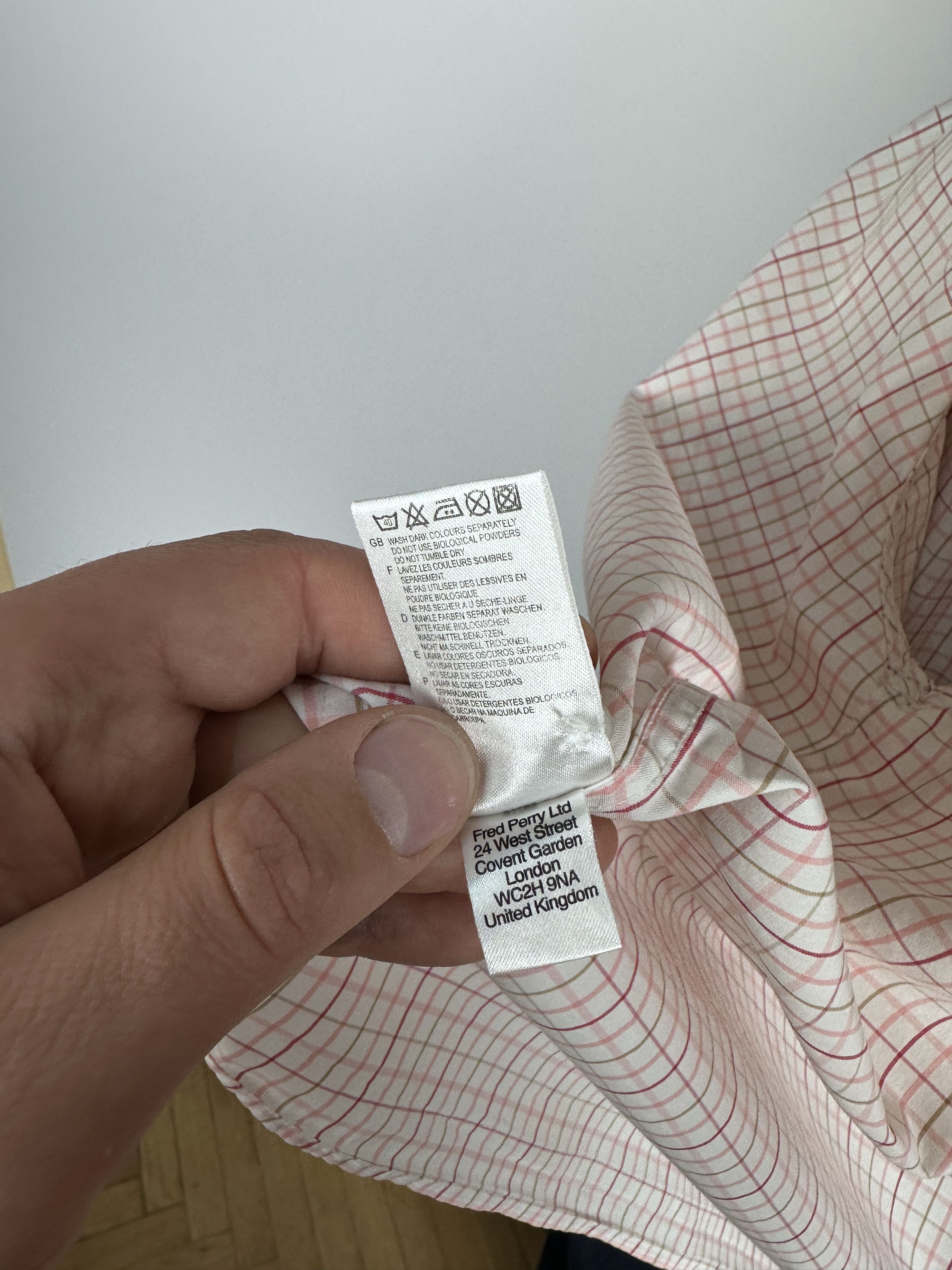 Fred Perry × Vintage Fred Perry Short Sleeve Button Down Shirt Check Patterned Size US XL / EU 56 / 4 - 11 Thumbnail