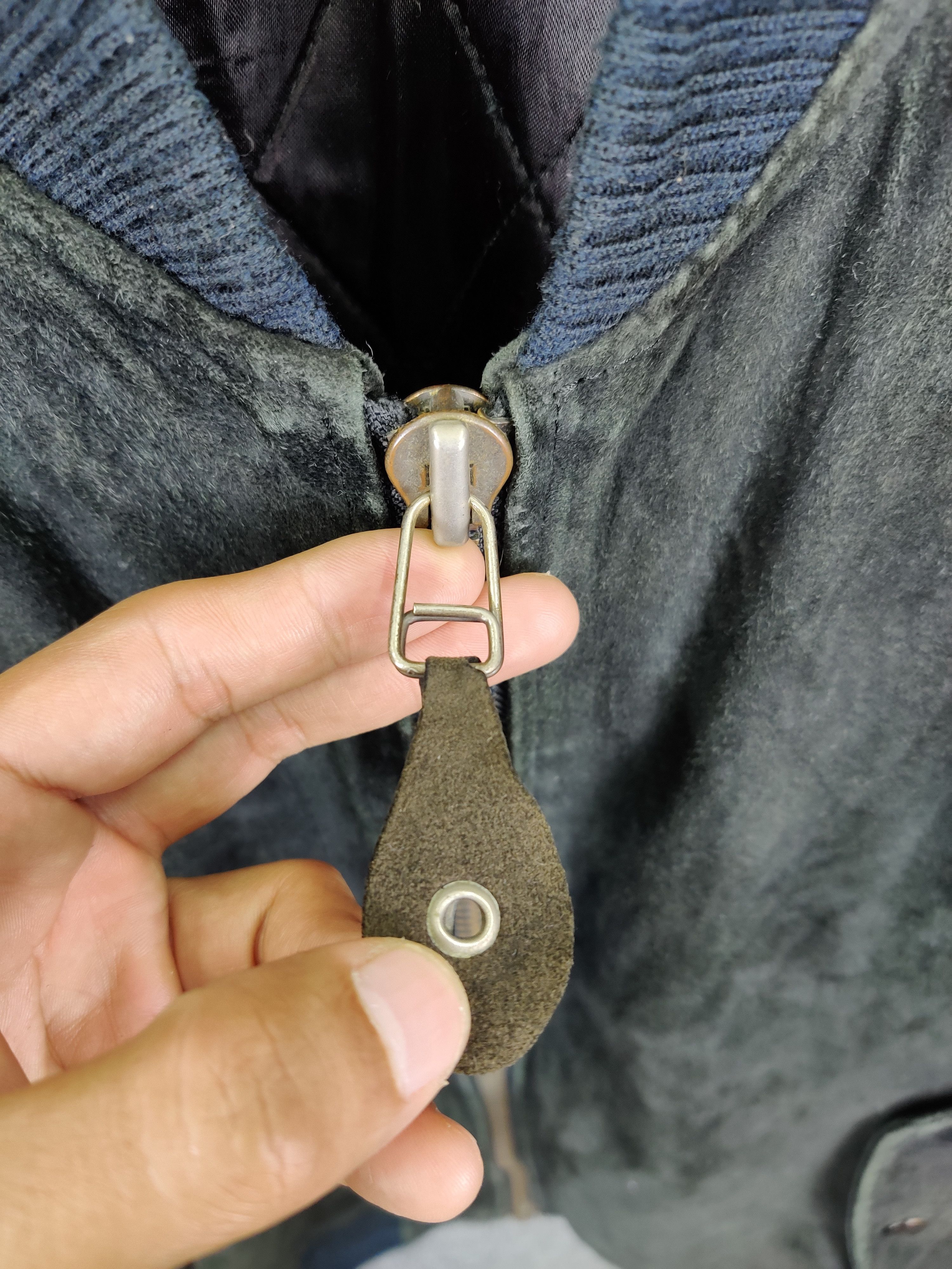 Japanese Brand Vintage Milano Connection Leather Bomber Jacket Size US M / EU 48-50 / 2 - 10 Thumbnail