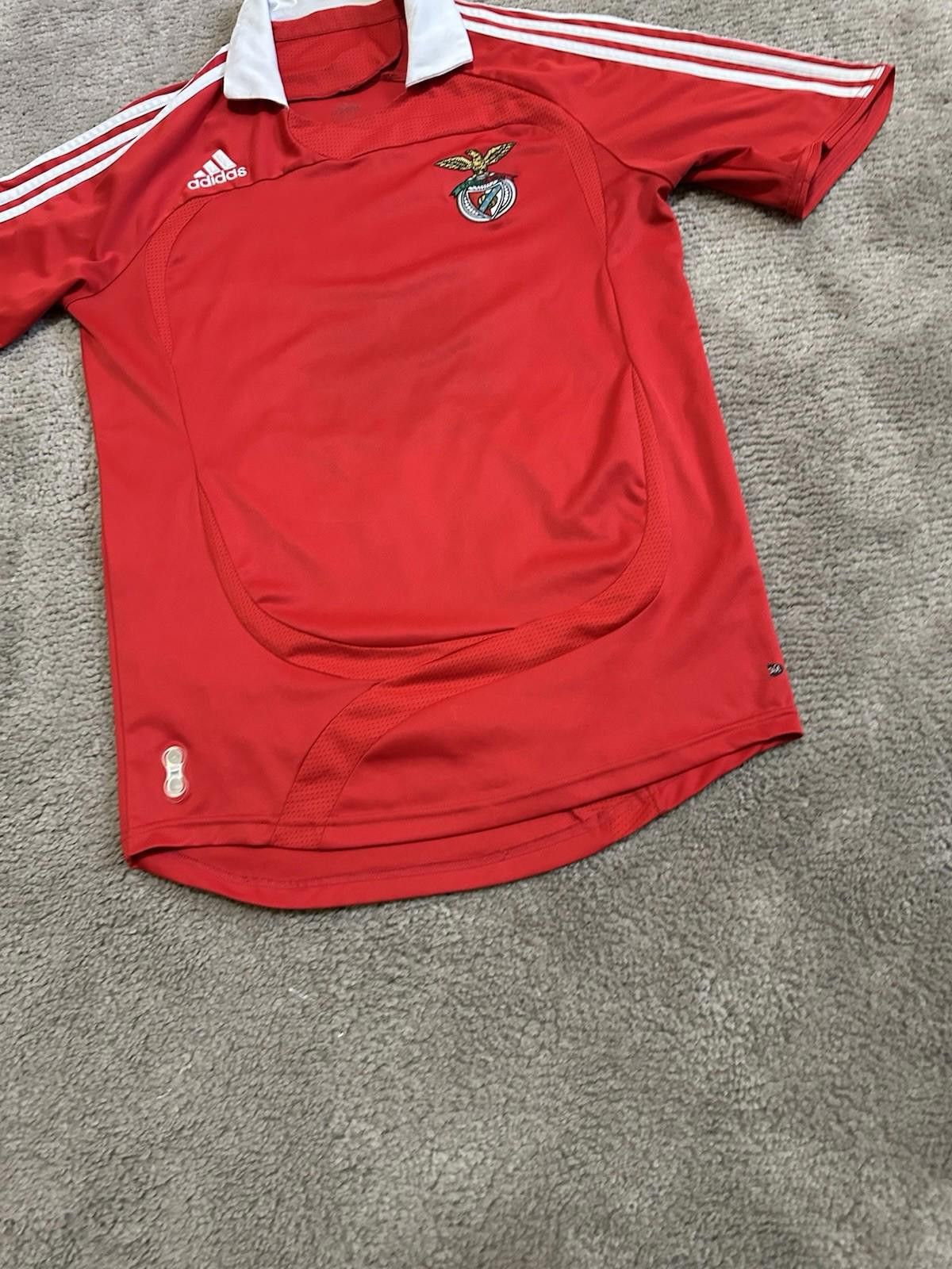 Adidas 2007-08 Benfica Home Football Shirt Soccer Jersey Sz M Size US M / EU 48-50 / 2 - 2 Thumbnail
