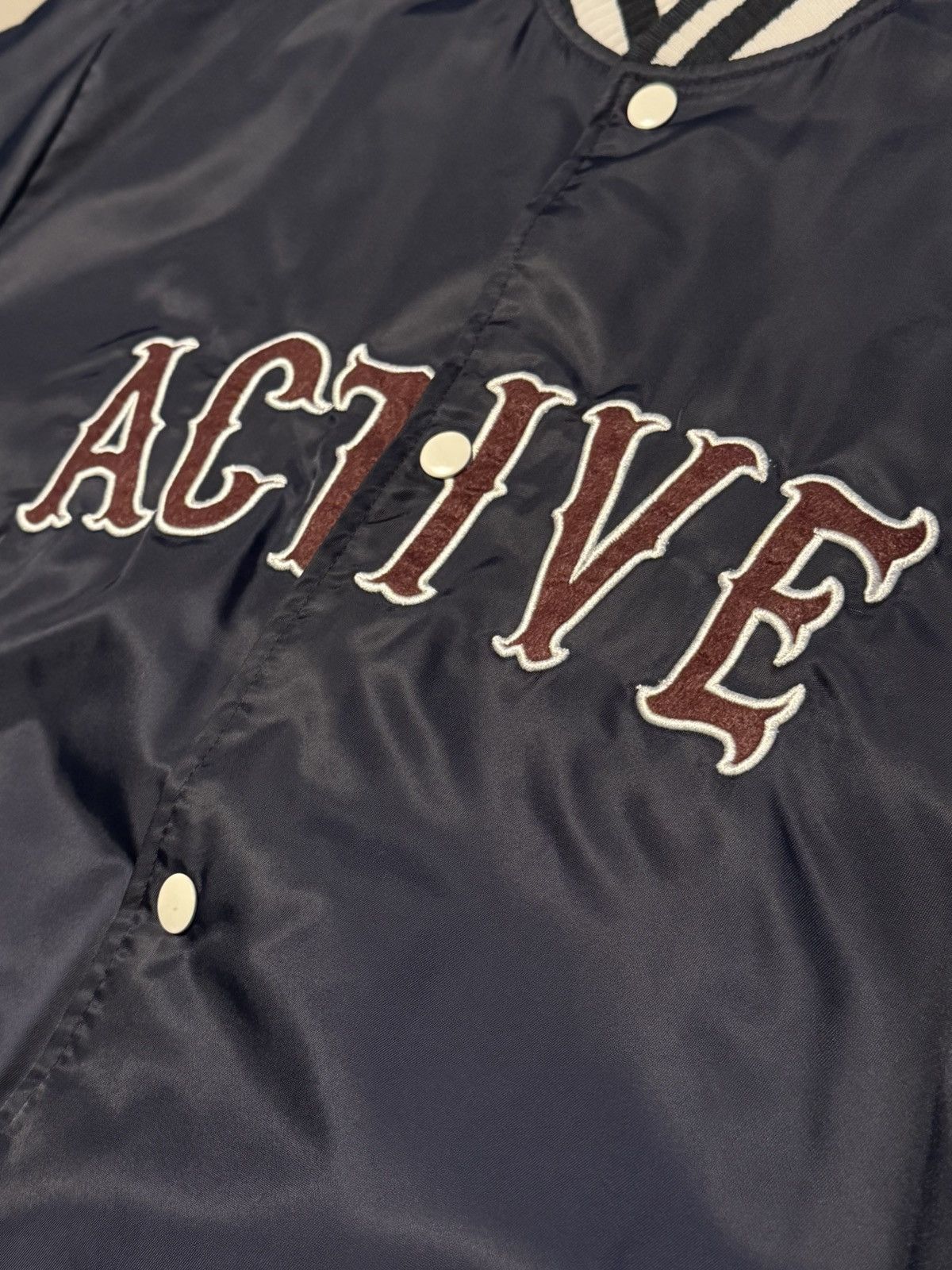 Active Ride Shop Active Ride Shop Snap Button Baseball Jacket Like New VNDS Size US XL / EU 56 / 4 - 6 Thumbnail