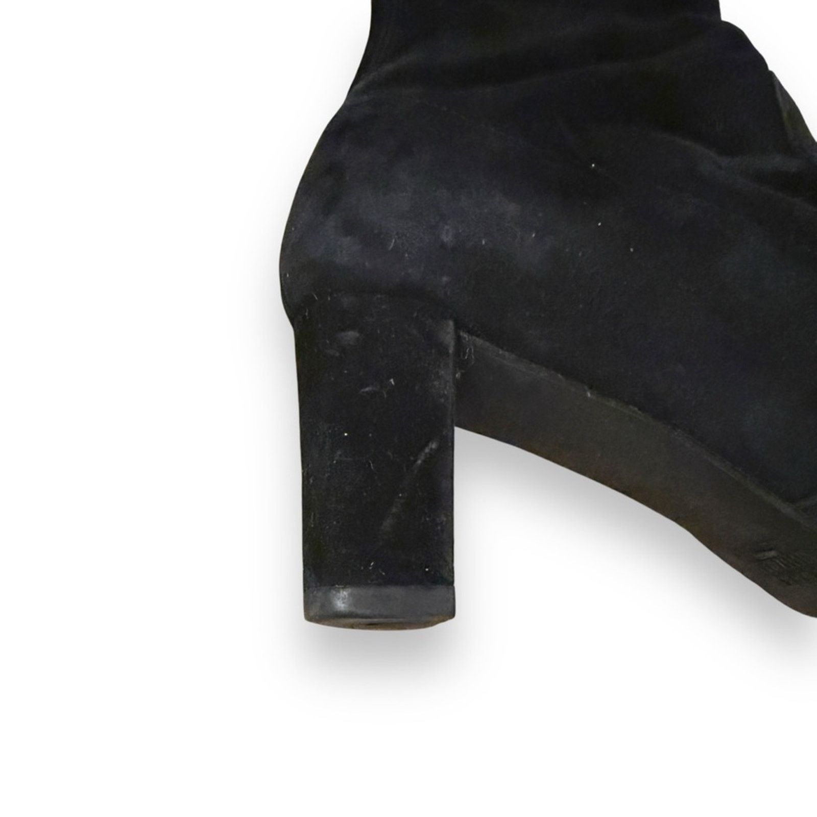 Stuart Weitzman Stuart Weitzman Chicboot Black Suede Knee High Boots Sz 8W Size US 8 / IT 38 - 9 Thumbnail