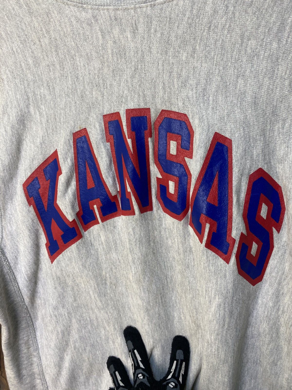 Champion × Vintage Vintage kansas champion crewneck sweatshirt Size US M / EU 48-50 / 2 - 6 Thumbnail