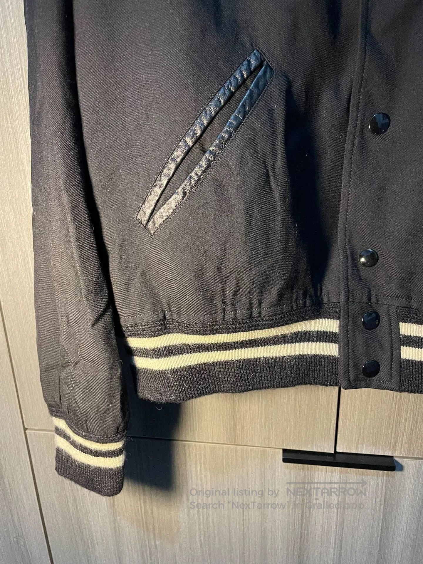 Saint Laurent Paris Saint Laurent Studded Leather Shoulder Jacket. Size US L / EU 52-54 / 3 - 5 Thumbnail