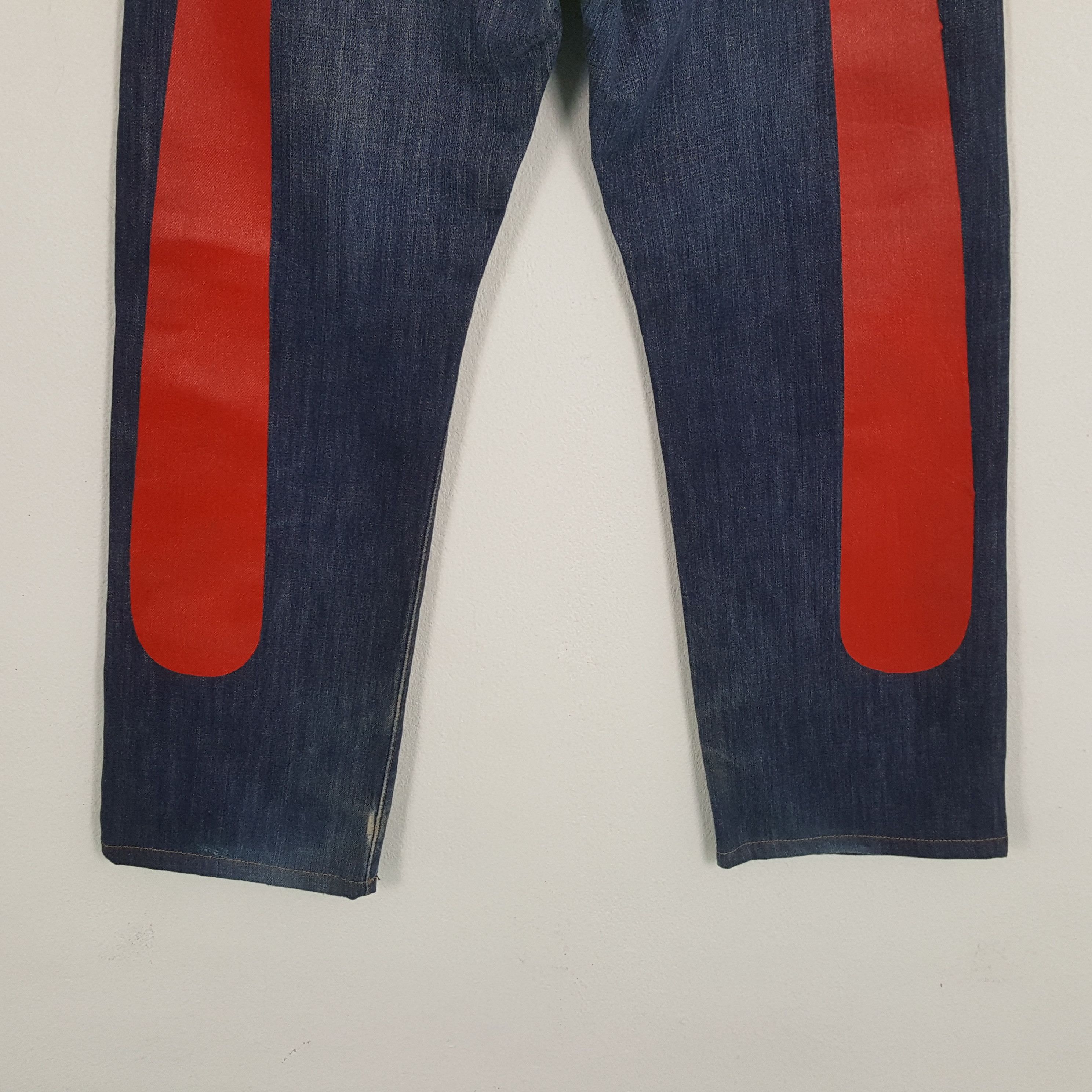 Evisu EVISU Japanese Brand Streetwear Custom Daicock Jeans Size US 31 - 3 Thumbnail