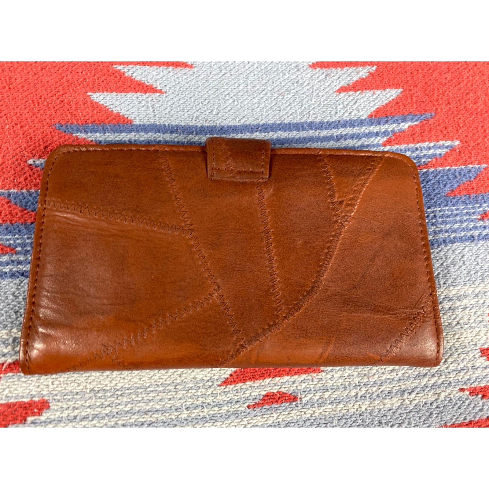 Vintage Ambassador Design Wallet Womens Brown Leather Made in Hong Kong Size ONE SIZE - 4 Thumbnail