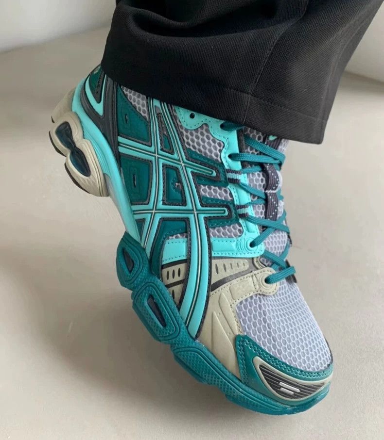 Kiko Kostadinov Asics Collaboration Running Shoes Blue Ube in Black, Men's (Size 7.5)