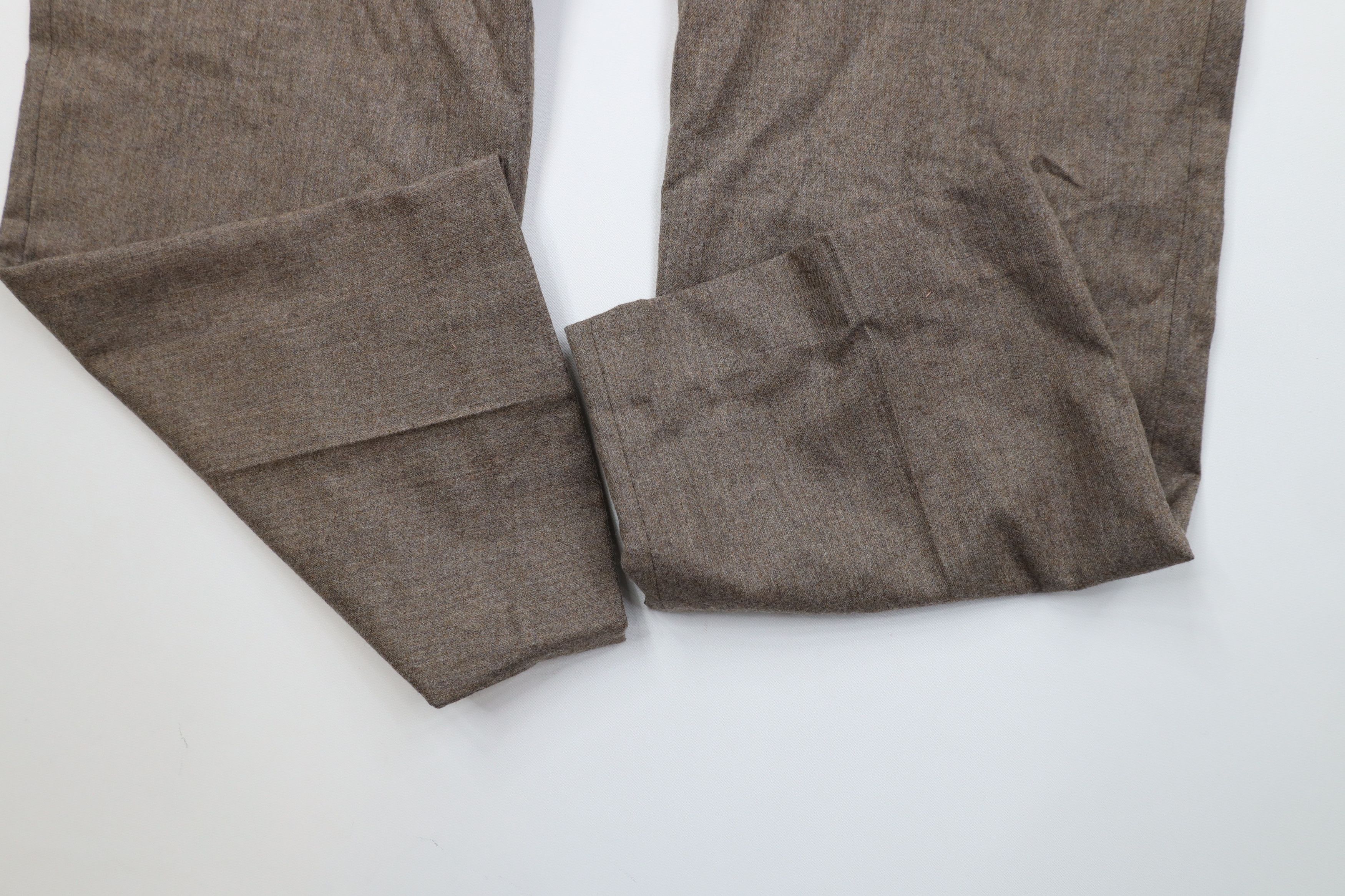 Vintage Vintage 70s Streetwear Knit Flared Wide Leg Chino Pants USA Size US 36 / EU 52 - 6 Thumbnail