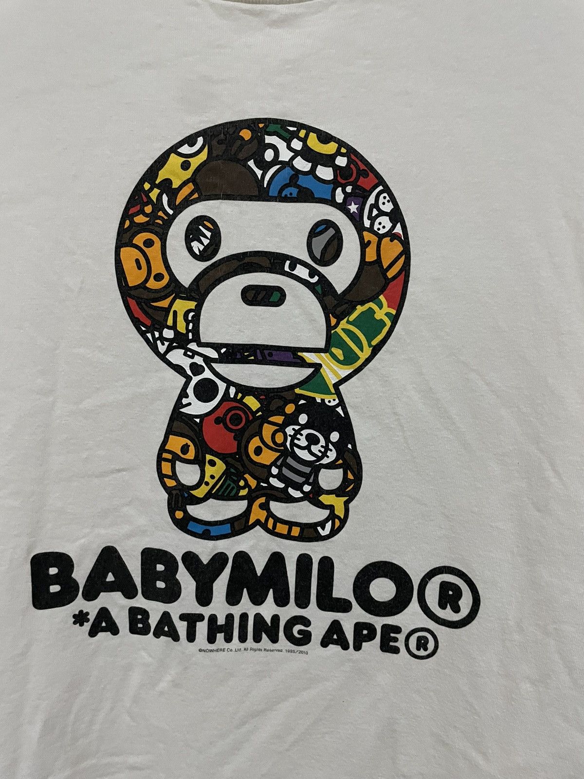 Bape VTG Babymilo A Bathing Ape Safari Tee Single Stitch Size M Size US M / EU 48-50 / 2 - 21 Thumbnail