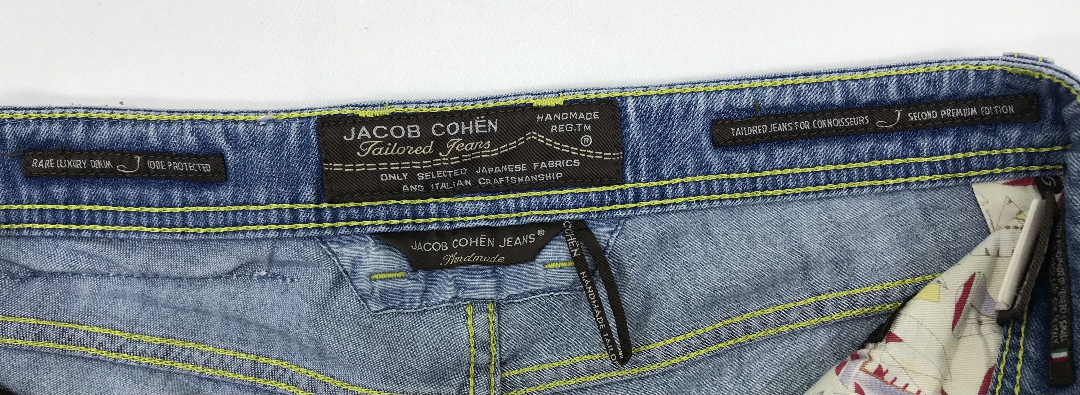 Jacob Cohen Vintage Jacon Cohen Blue Wash Jeans Size US 34 / EU 50 - 16 Thumbnail