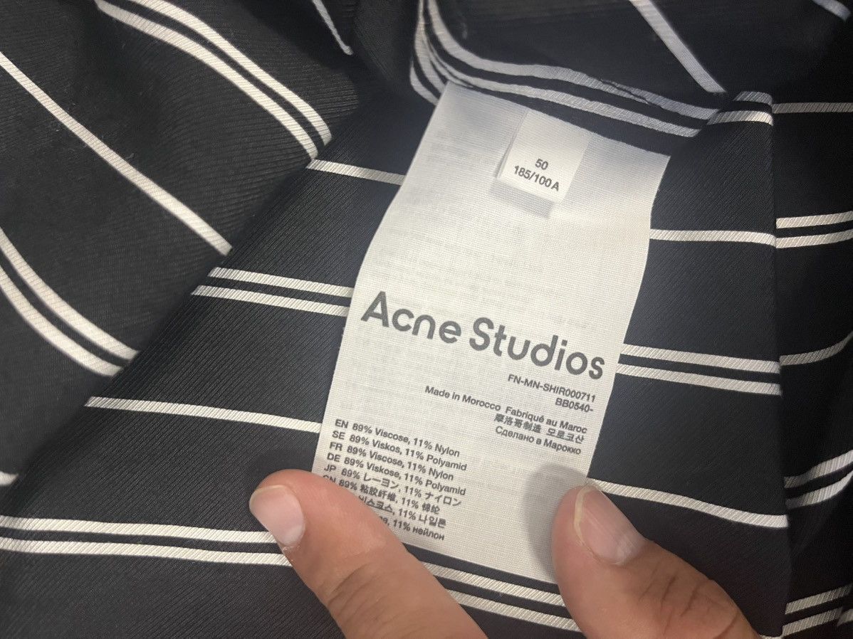 Acne Studios Acne studios stripes shirt Size US L / EU 52-54 / 3 - 7 Thumbnail