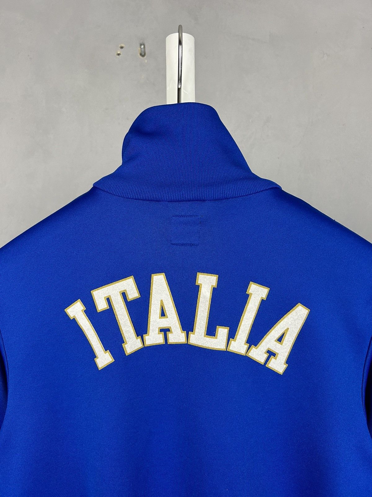 Adidas Vintage Adidas Originals Italia Track Jacket Blue Full Zip Size US S / EU 44-46 / 1 - 10 Thumbnail