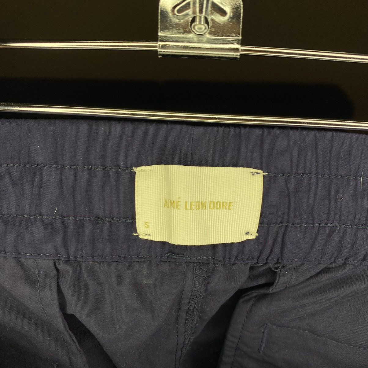 Aime Leon Dore Aime Leon Dore Navy Core Nylon Athletic Track Pants Size US 28 / EU 44 - 3 Thumbnail