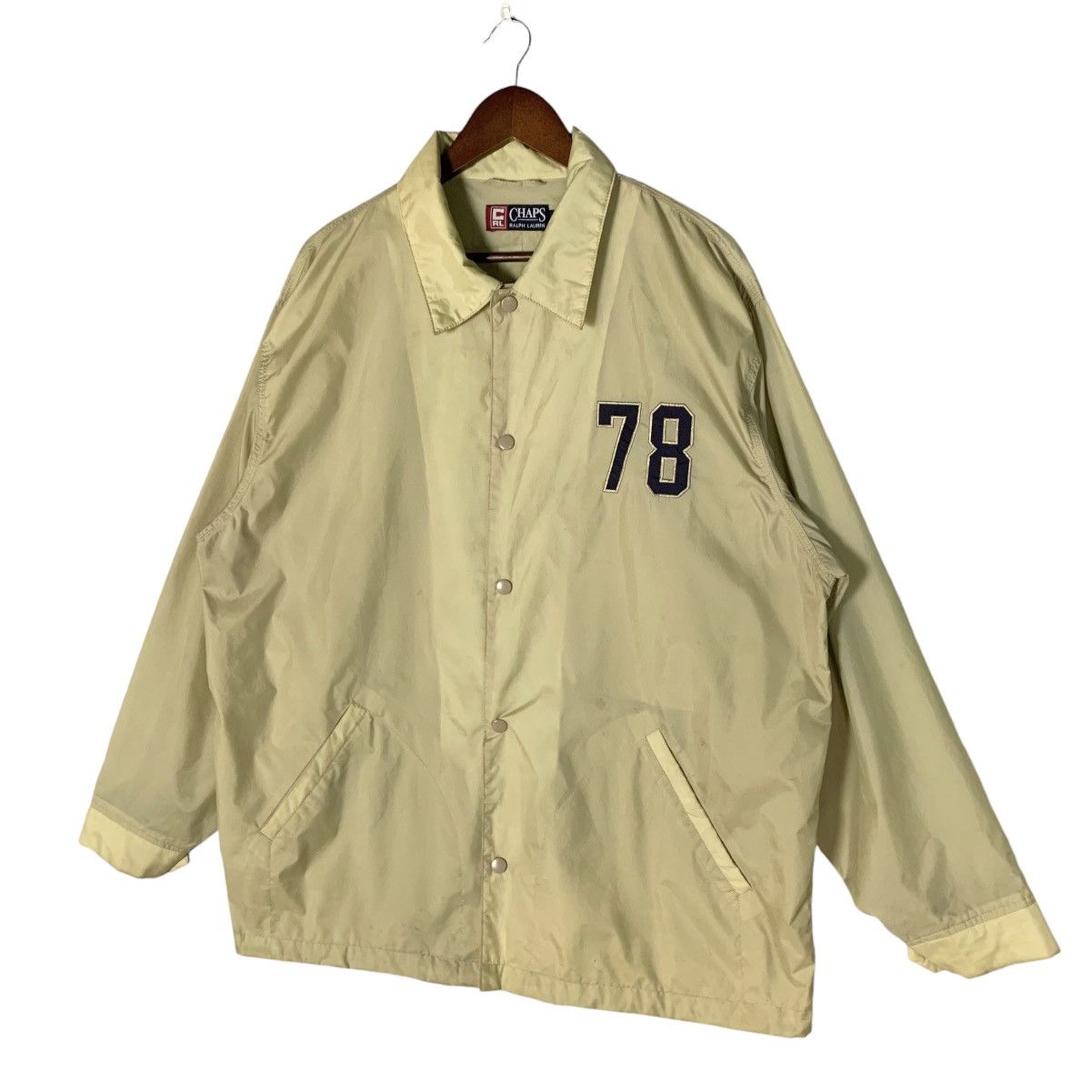 Ralph Lauren × Vintage Vintage Chaps Ralph Lauren Button Windbreaker Jacket Size L Size US L / EU 52-54 / 3 - 4 Thumbnail