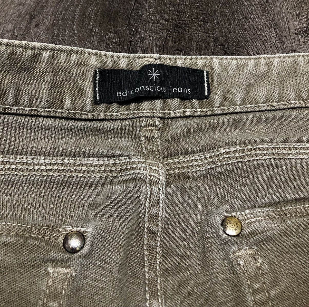 If Six Was Nine × Japanese Brand VINTAGE EDICONSCIOUS BUSH PANTS FLARE BOOTCUT JEANS Size US 30 / EU 46 - 16 Thumbnail