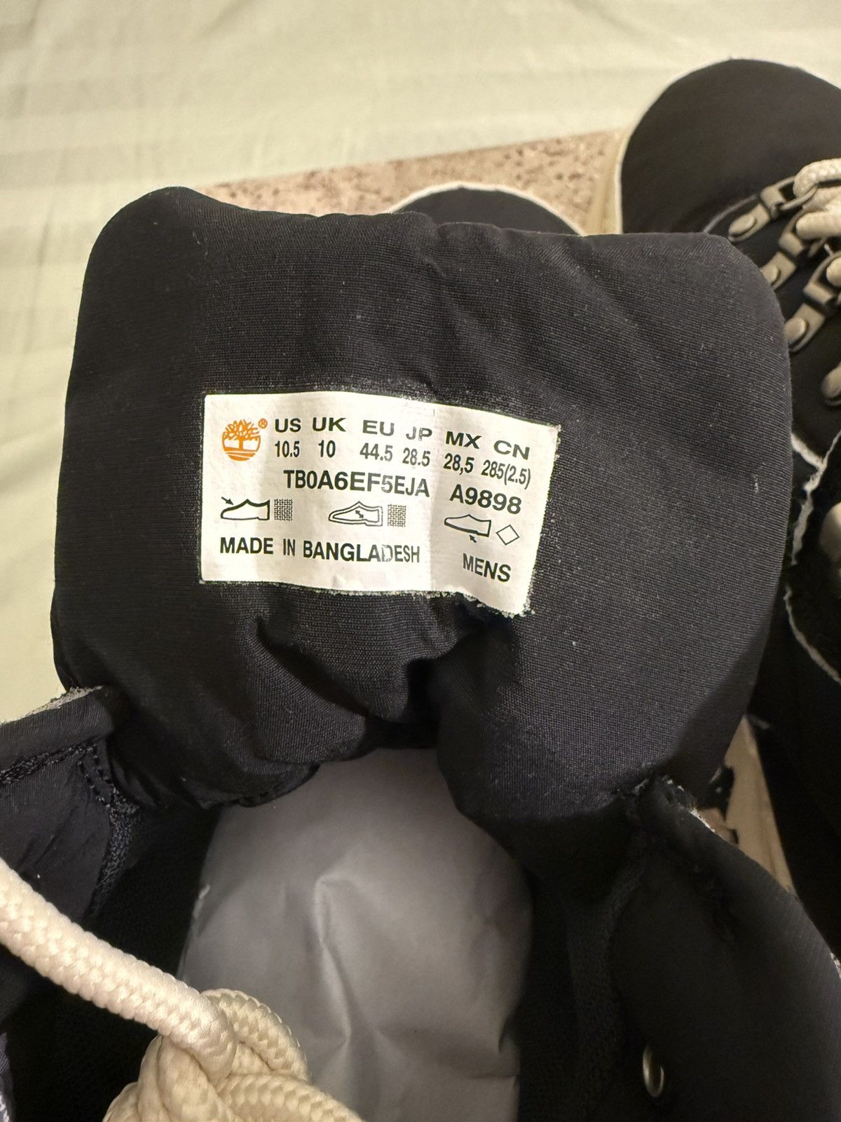 Timberland Timberland x END. Euro Hiker Boot Woven Black 10.5 Size US 10.5 / EU 43-44 - 5 Thumbnail