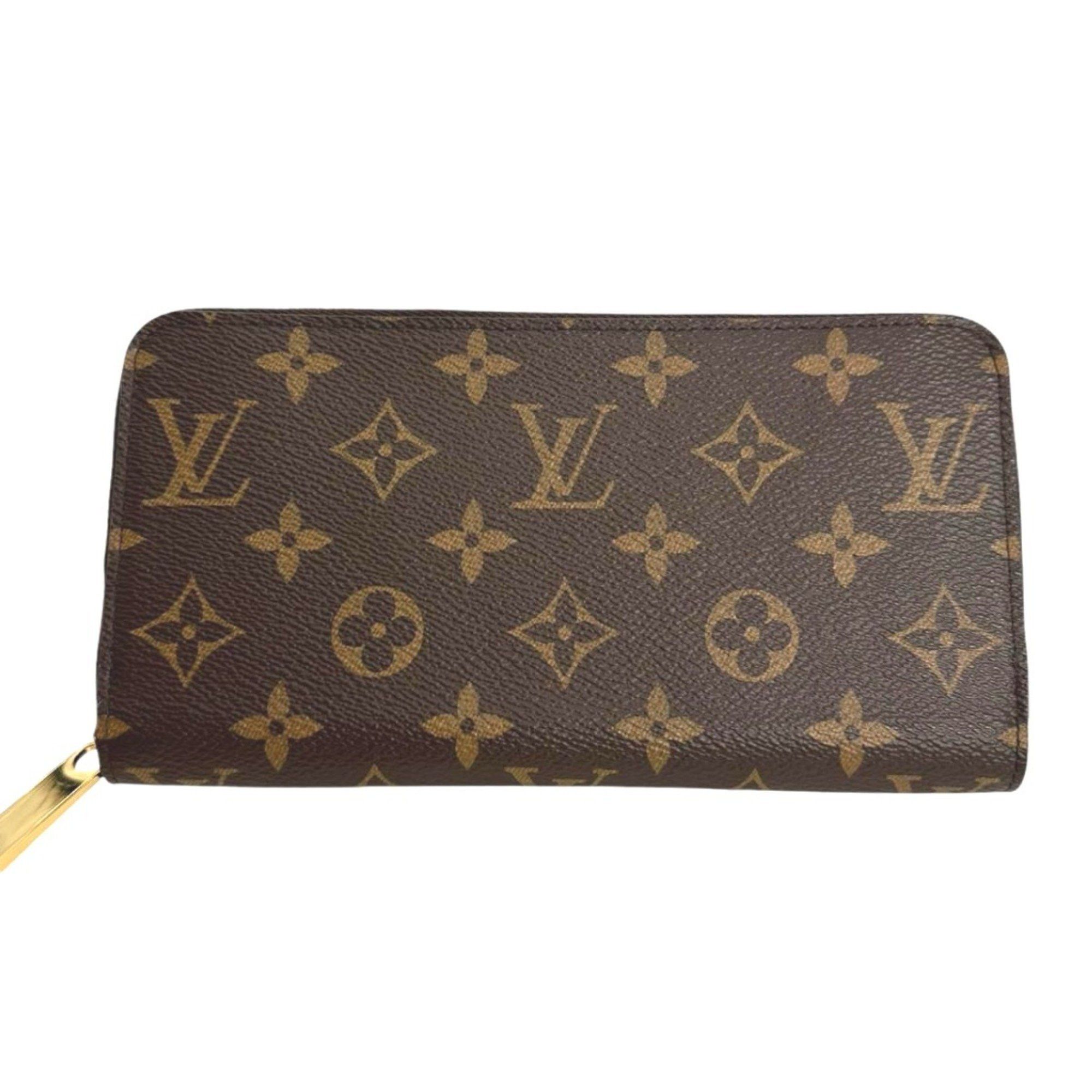 Louis Vuitton Louis Vuitton Long Wallet Round Zipper Monogram Zippy Canvas M42616 Brown Size ONE SIZE - 1 Thumbnail