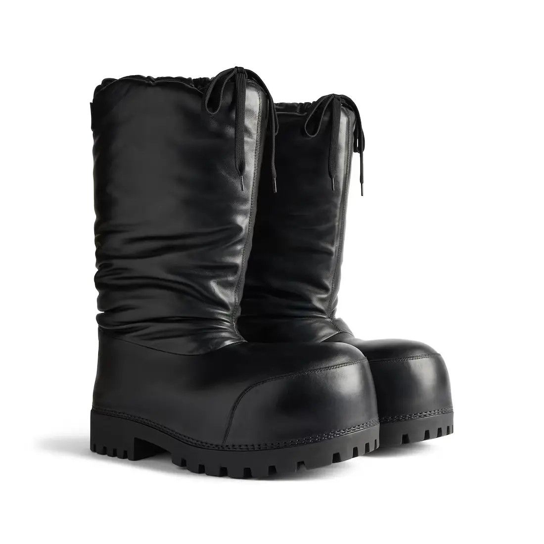Balenciaga o1w1db11225 Alaska High Boots in Black Size US 11 / EU 44 - 2 Thumbnail