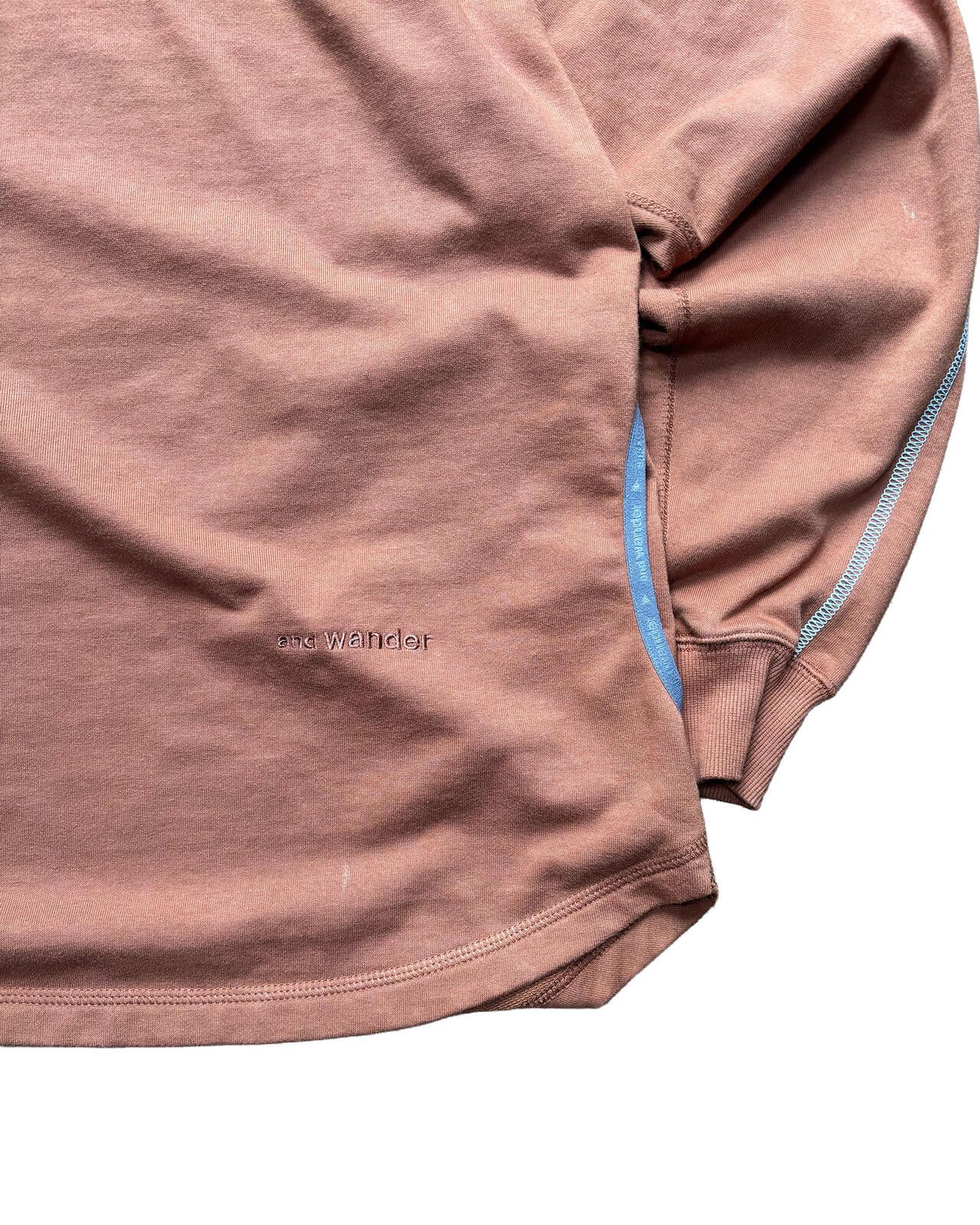 And Wander and wander polartec fleece brown hoodie M Size US M / EU 48-50 / 2 - 4 Thumbnail