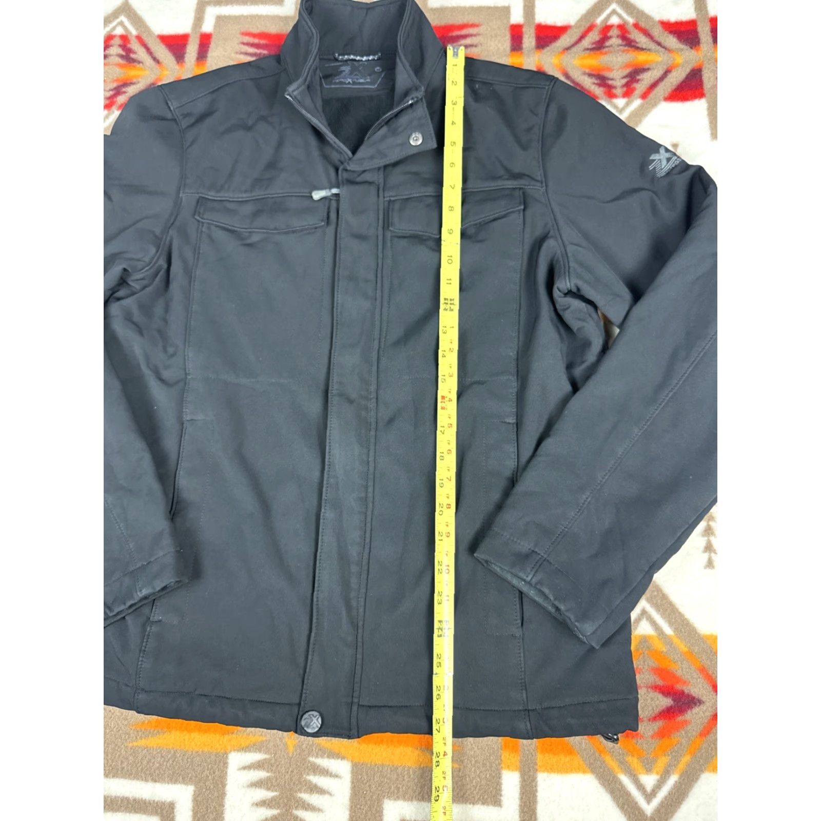 ZeroXposur Zeroxposur Men’s M Black Soft shell Zipper Jacket Outdoors Windbreaker Size US M / EU 48-50 / 2 - 5 Thumbnail
