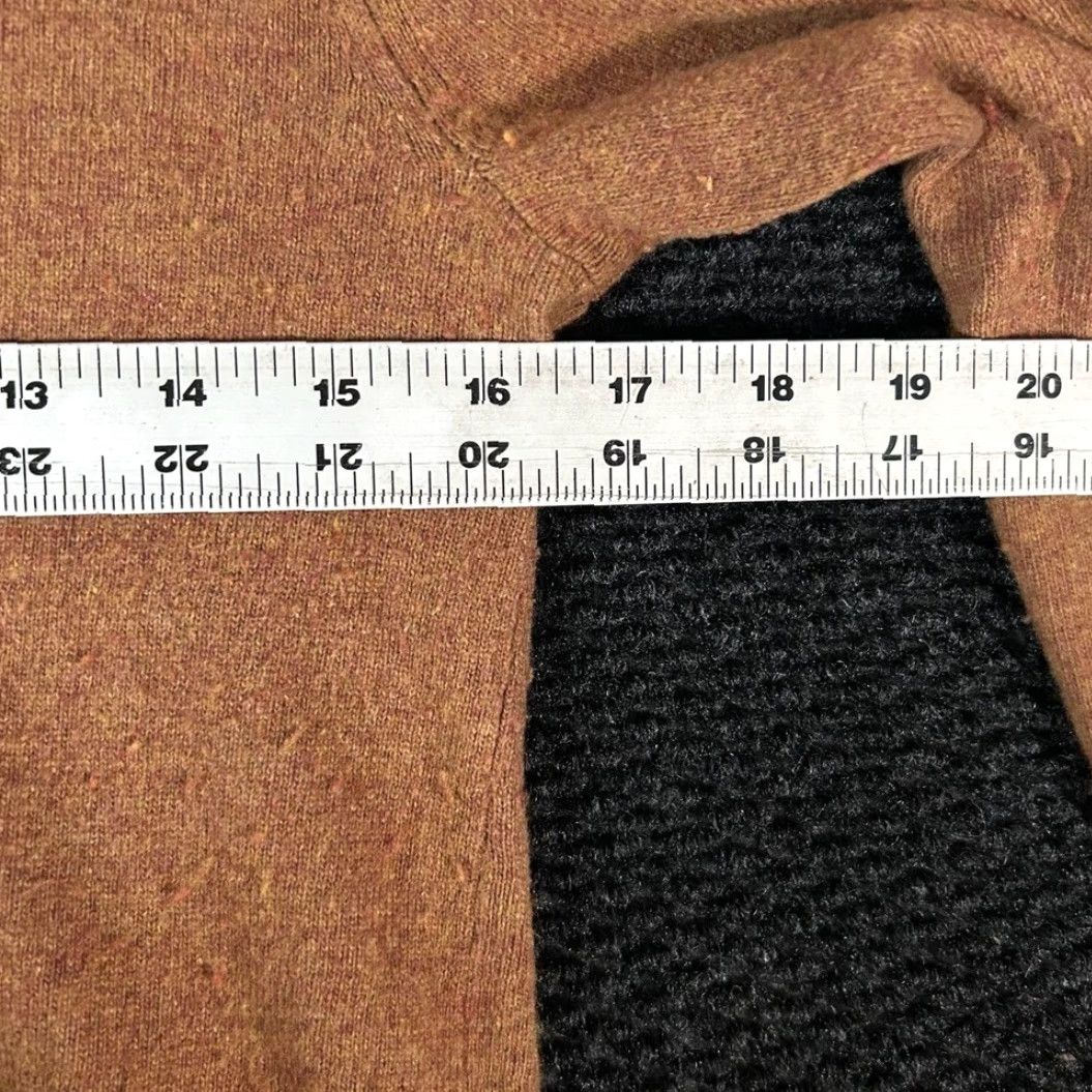 J.Crew JCrew Teddie Sweater Womens XS Brown Cotton Wool Blend Crewneck Pullover M833 Size XS / US 0-2 / IT 36-38 - 4 Thumbnail